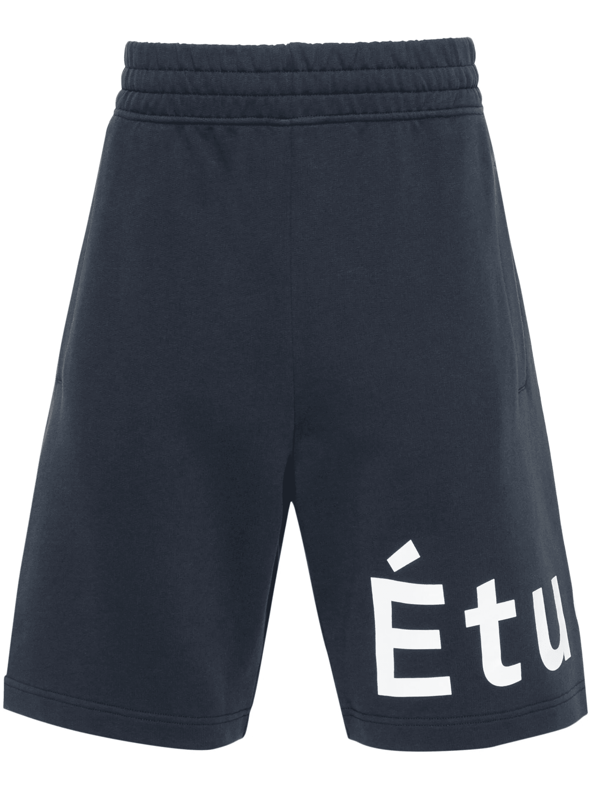 Tempera logo-print cotton shorts - Image 1