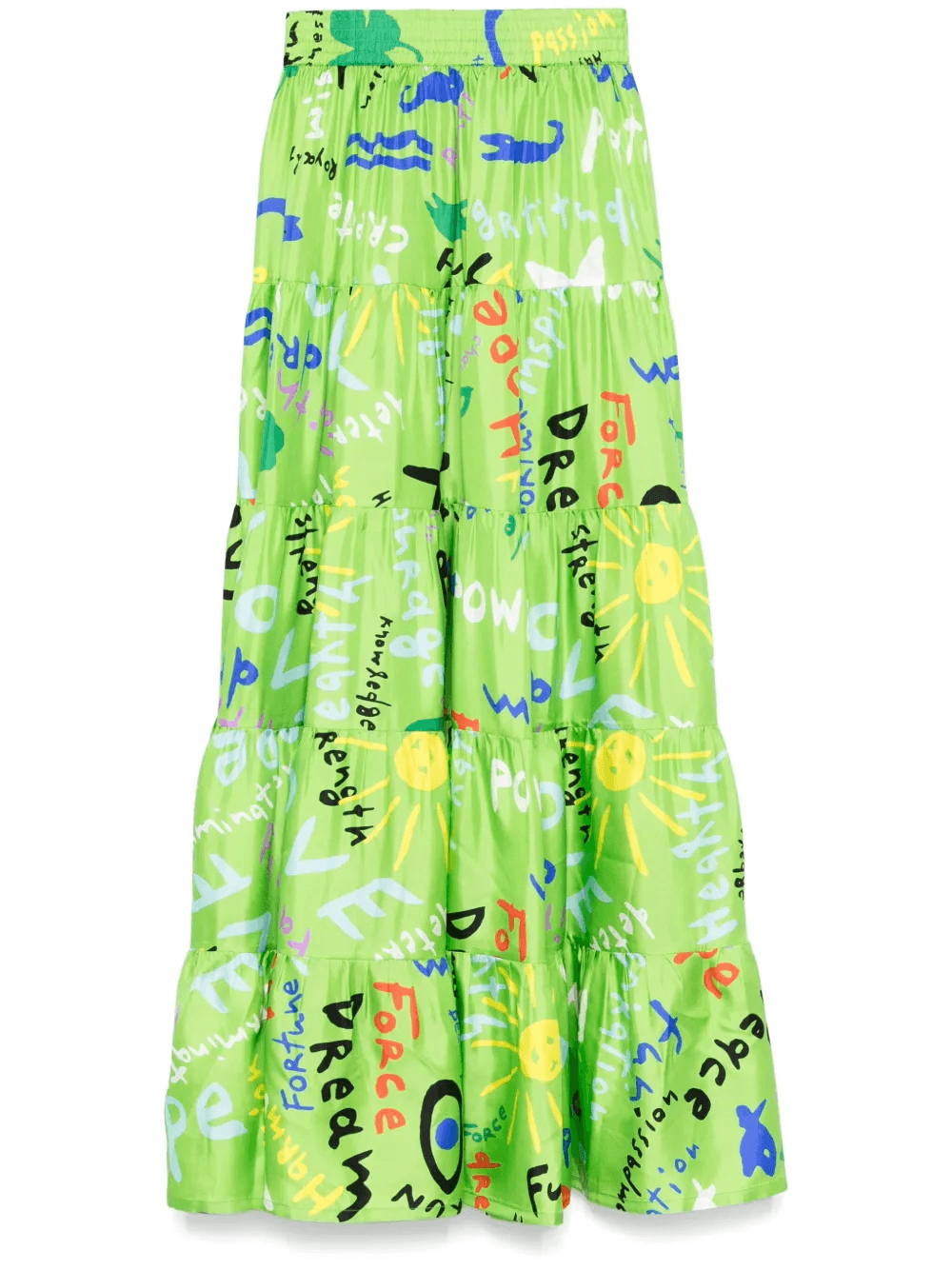 printed maxi skirt - Image 1
