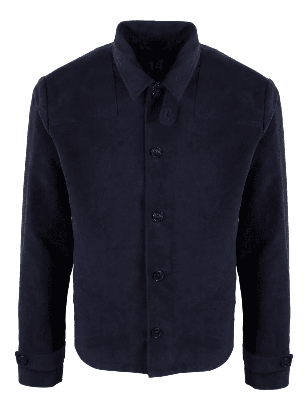 wool shirt jacket - Image 1