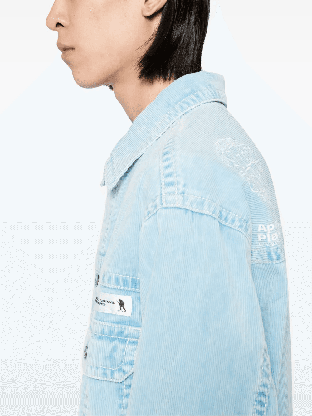 moonface-logo hooded jacket — Image 3