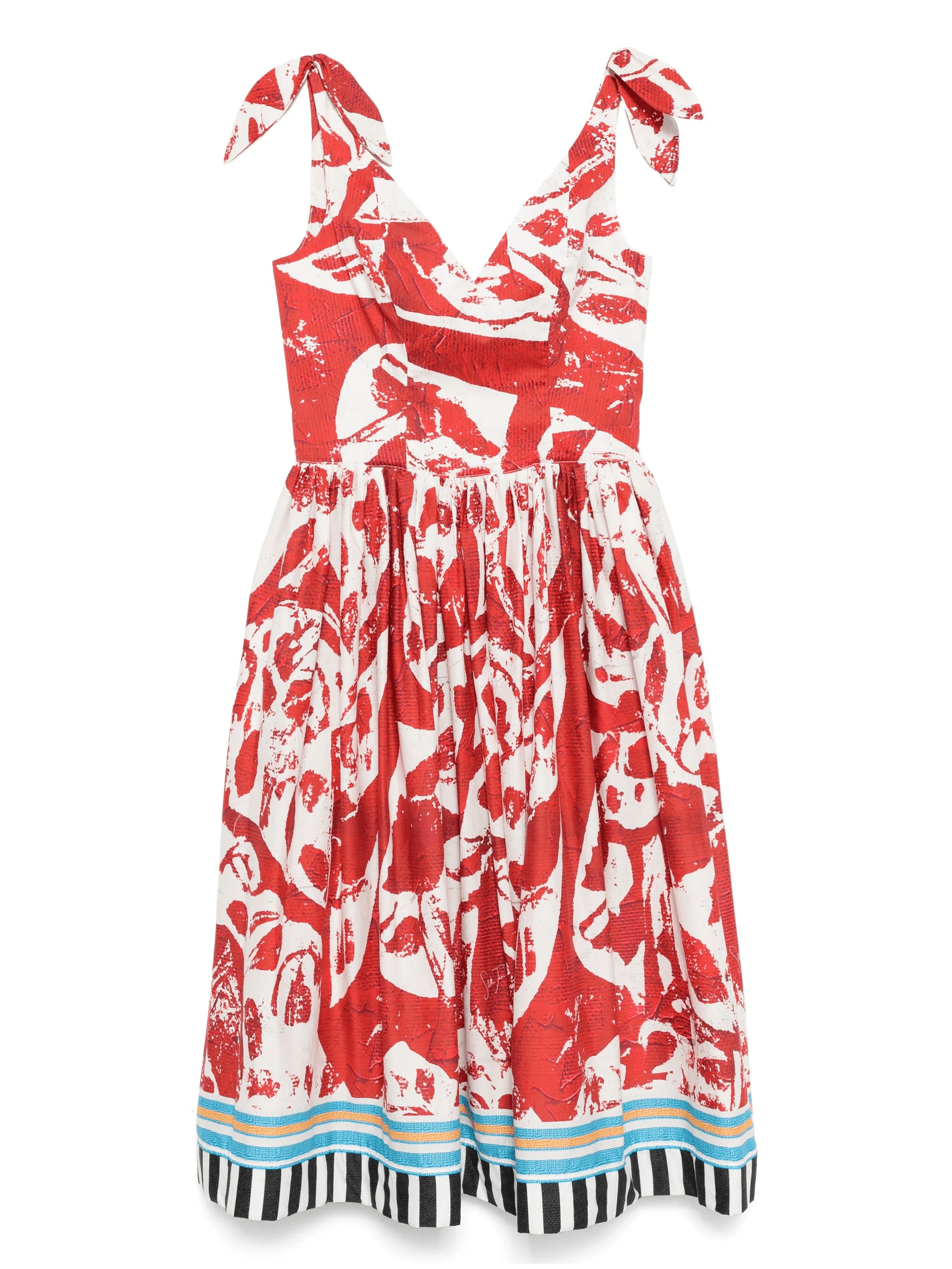 printed midi dress - Image 1