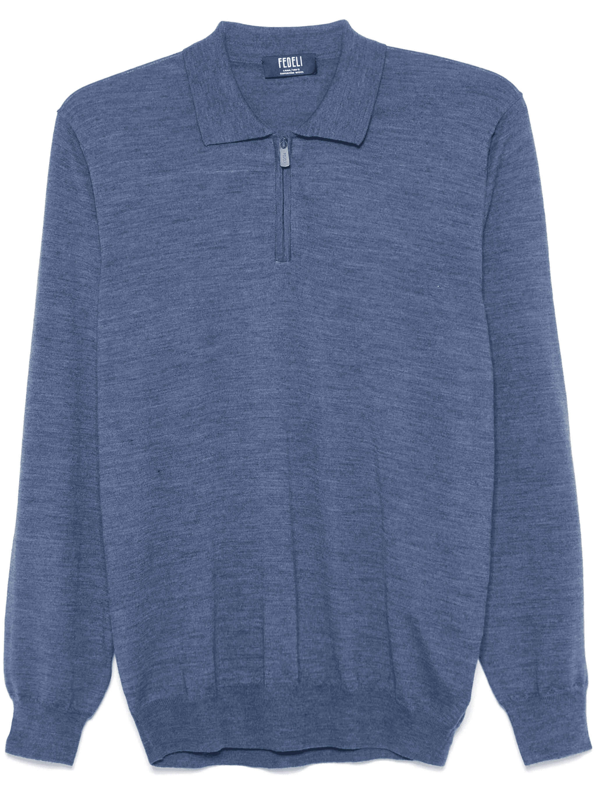 fine-knit polo shirt - Image 1