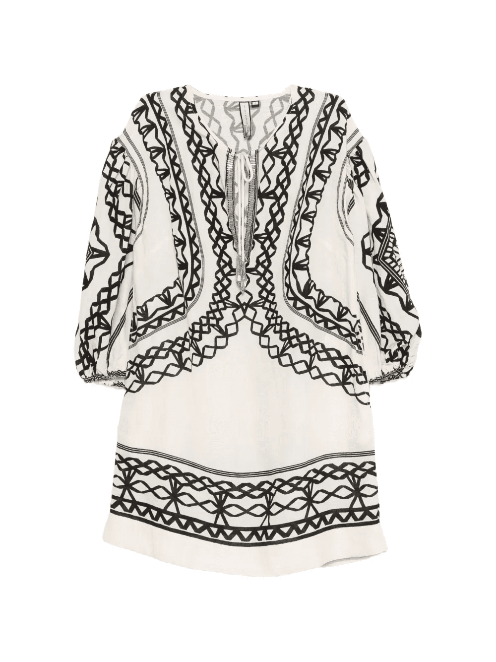 Portofina geometric-print mini dress - Image 1