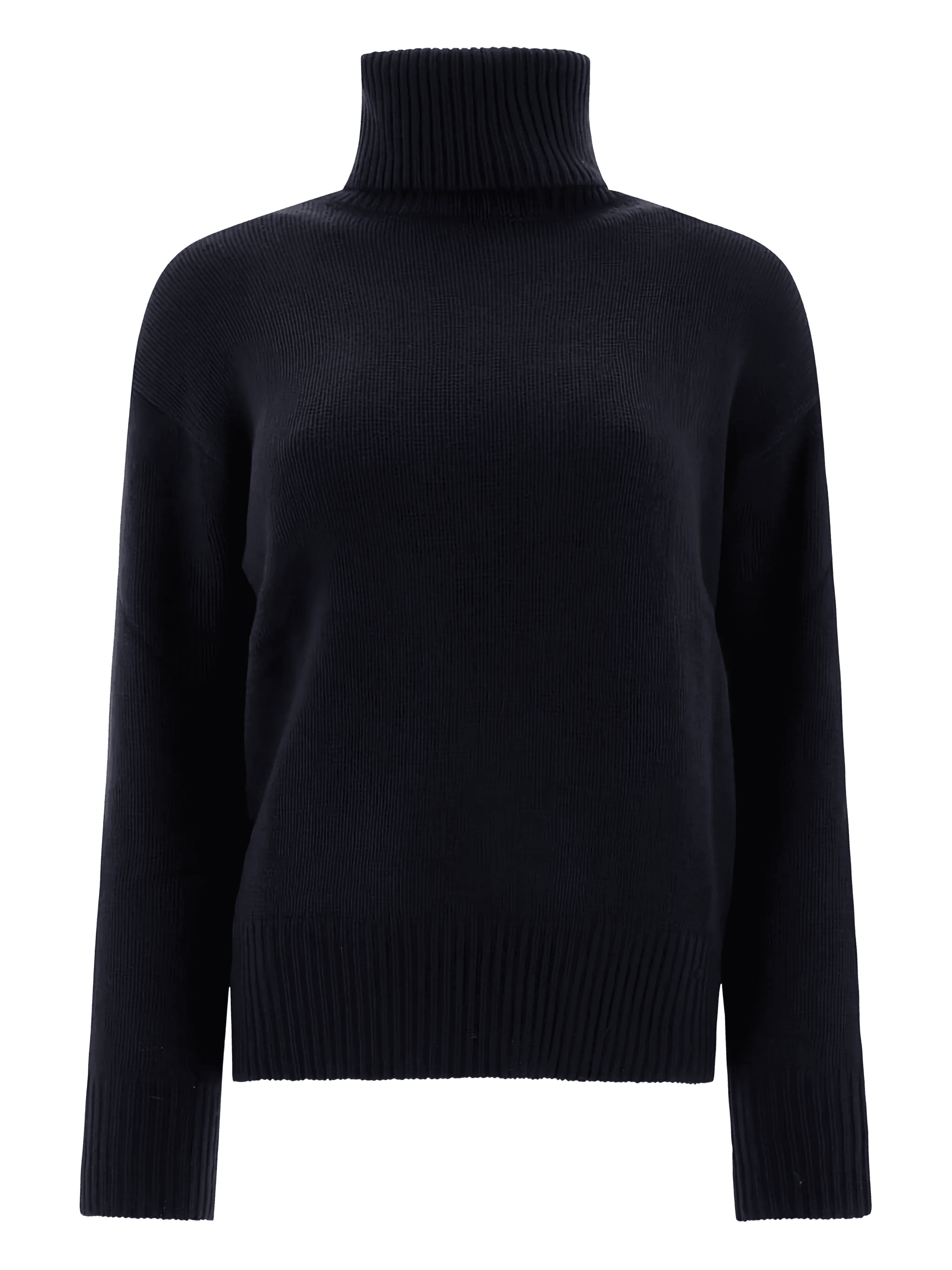 ribbed turtleneck sweater - Image 1