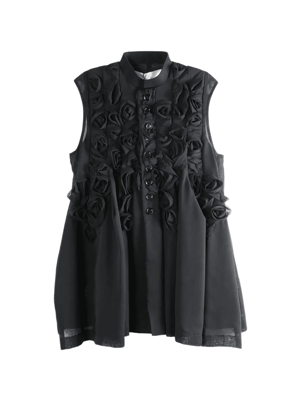 rosette button shirt - Image 1