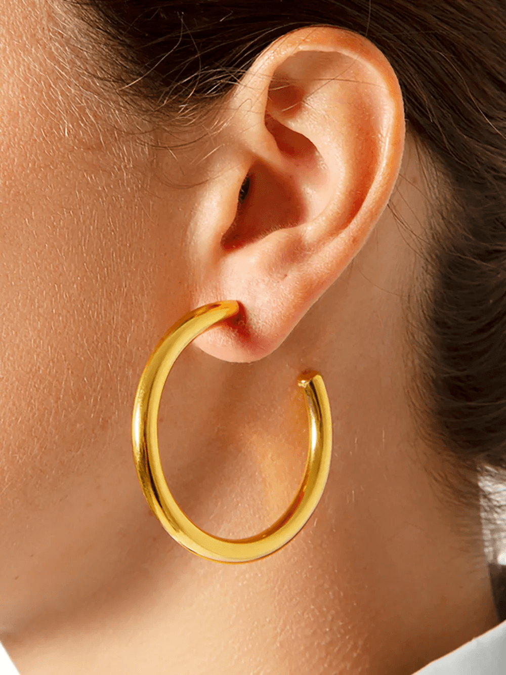 plated kim earrings - Image 1