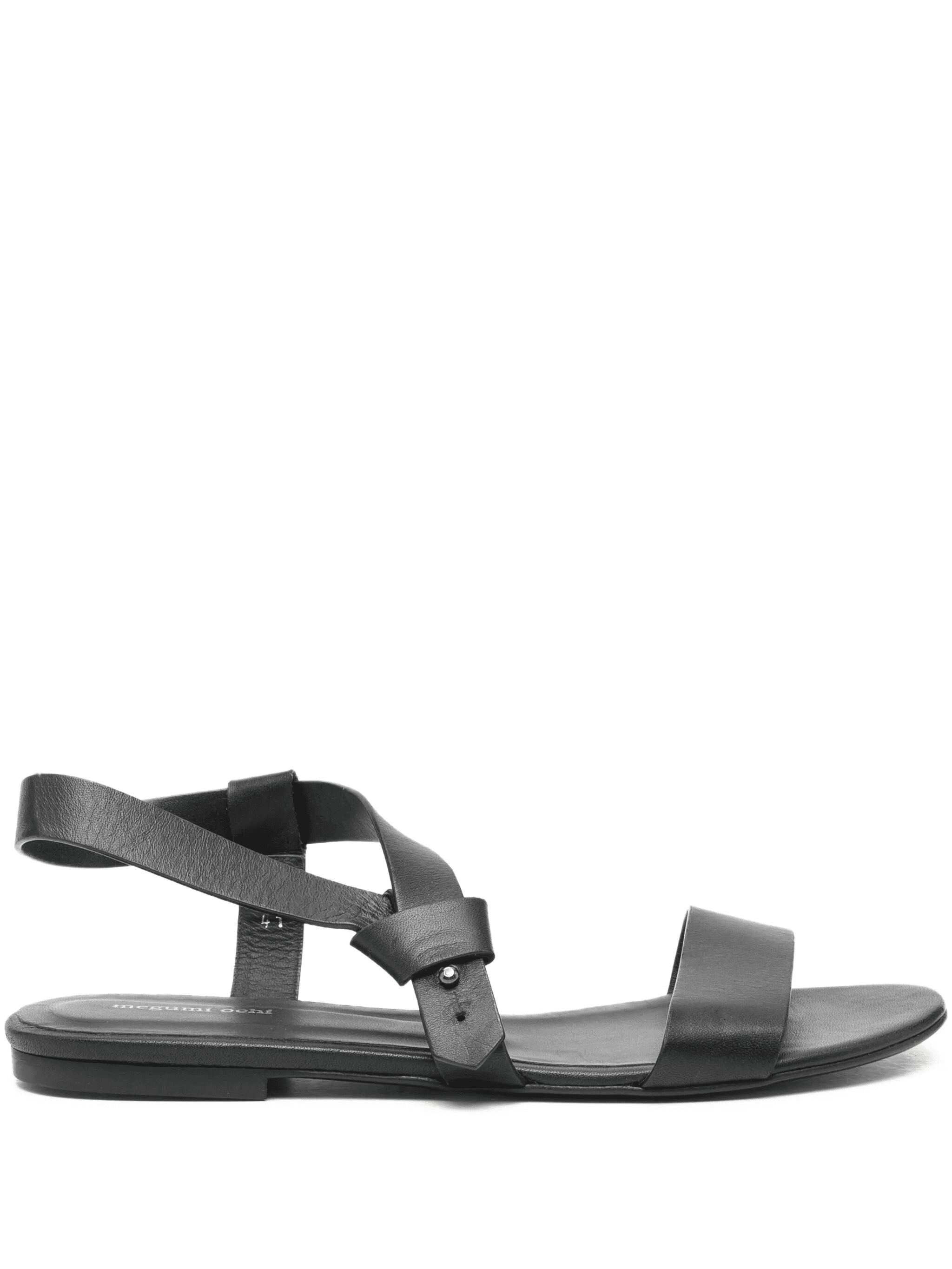 leather ankle-strap sandals - Image 1