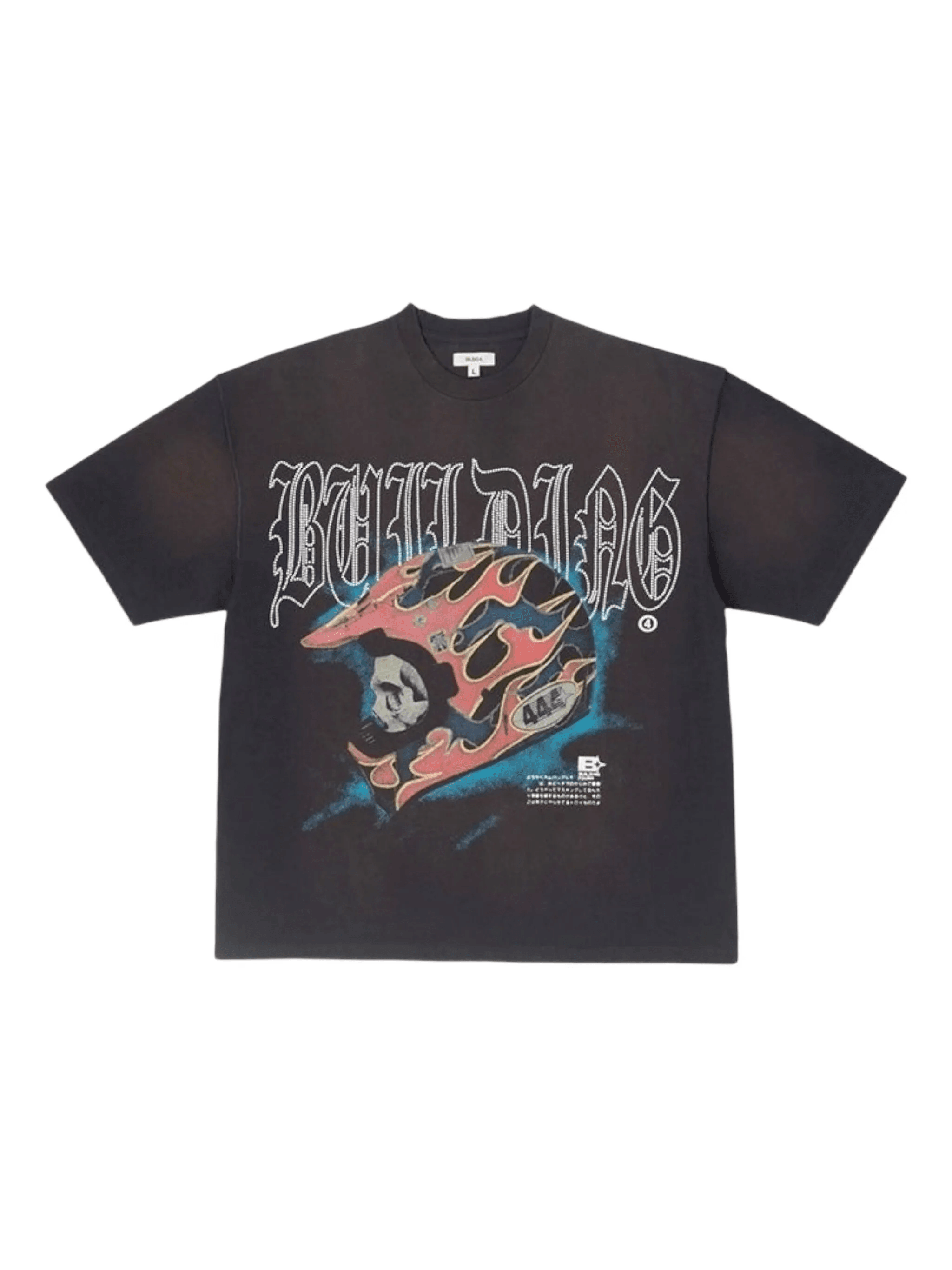 Wheels printed T-shirt - Image 1