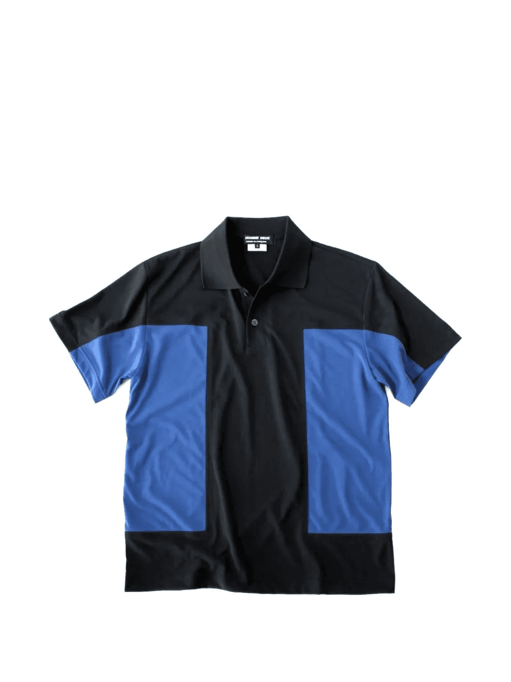 colour block polo shirt - Image 1
