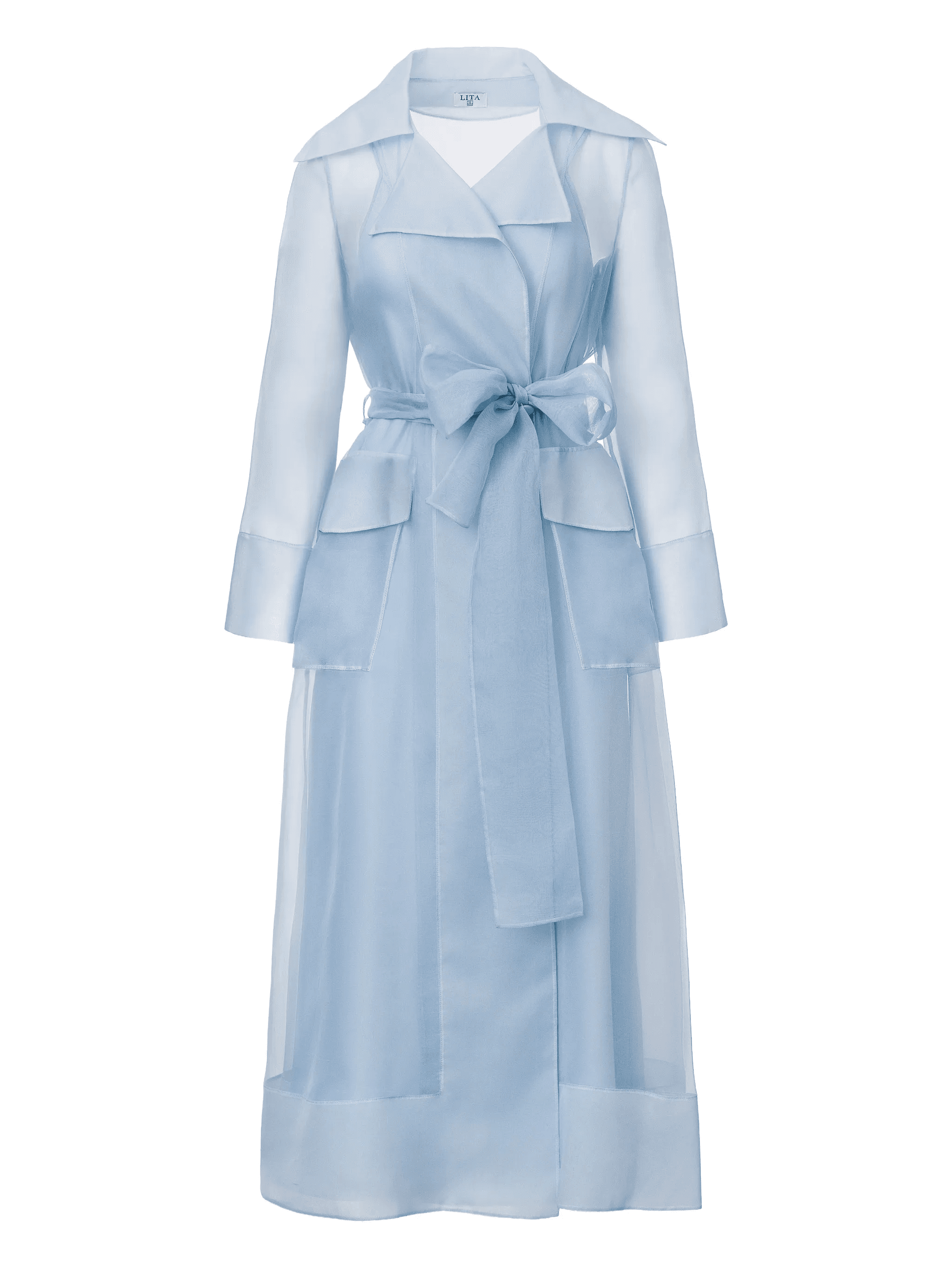 Clair belted midi dress - Image 1