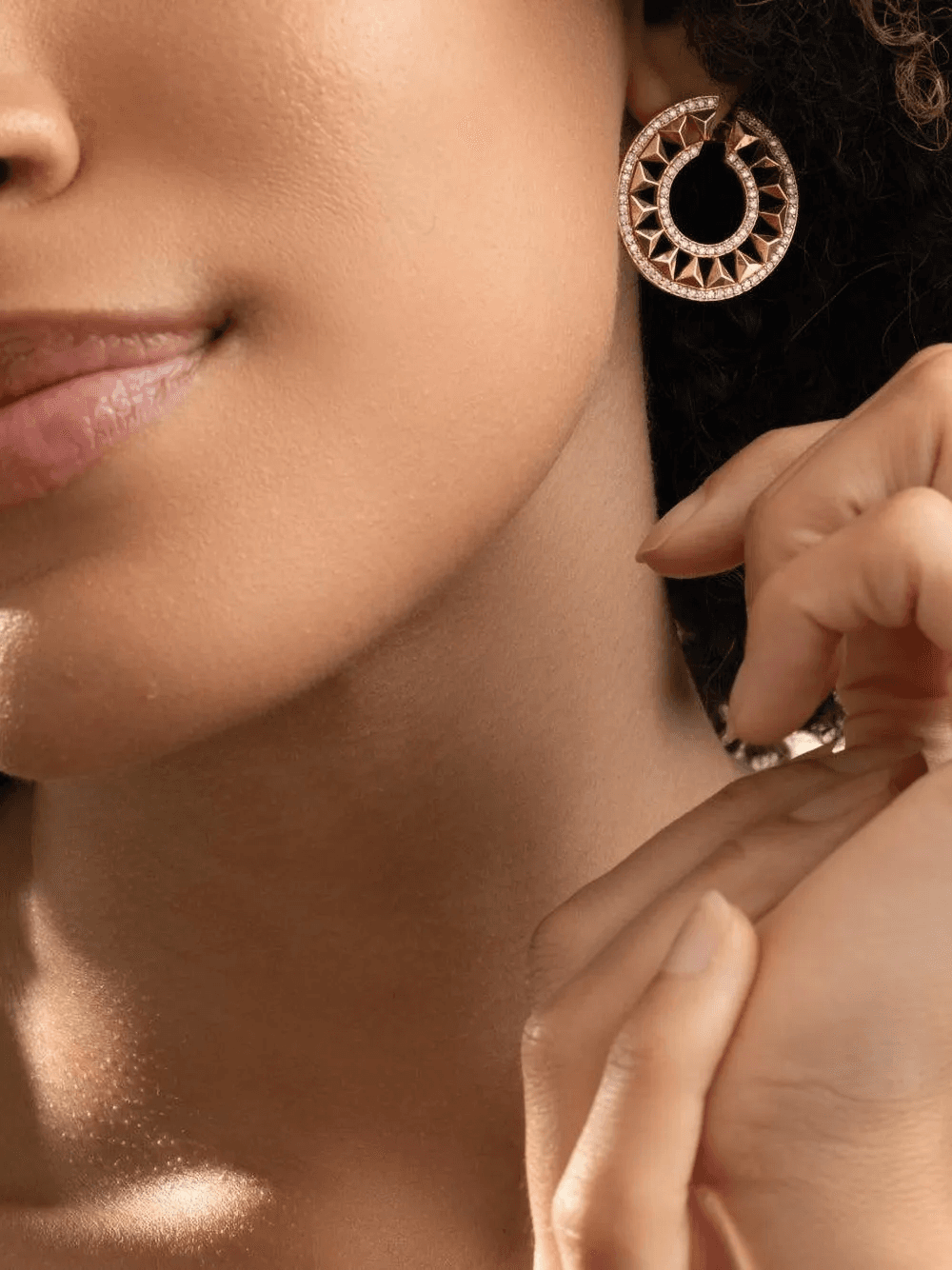 Force diamond earrings - Image 1