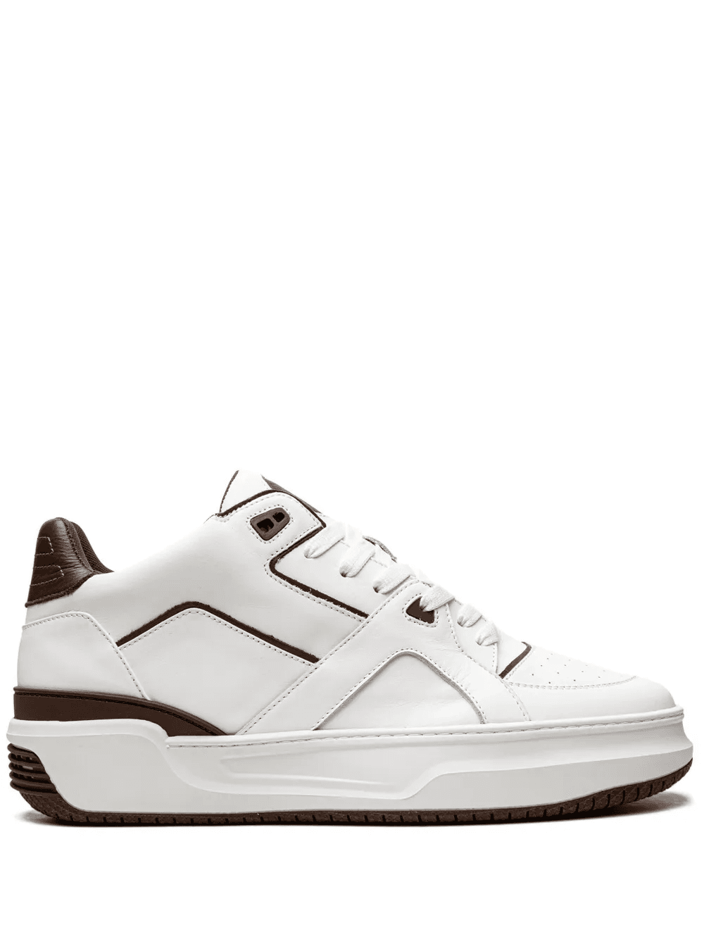 Courtside Low "White/Burgundy" sneakers - Image 1