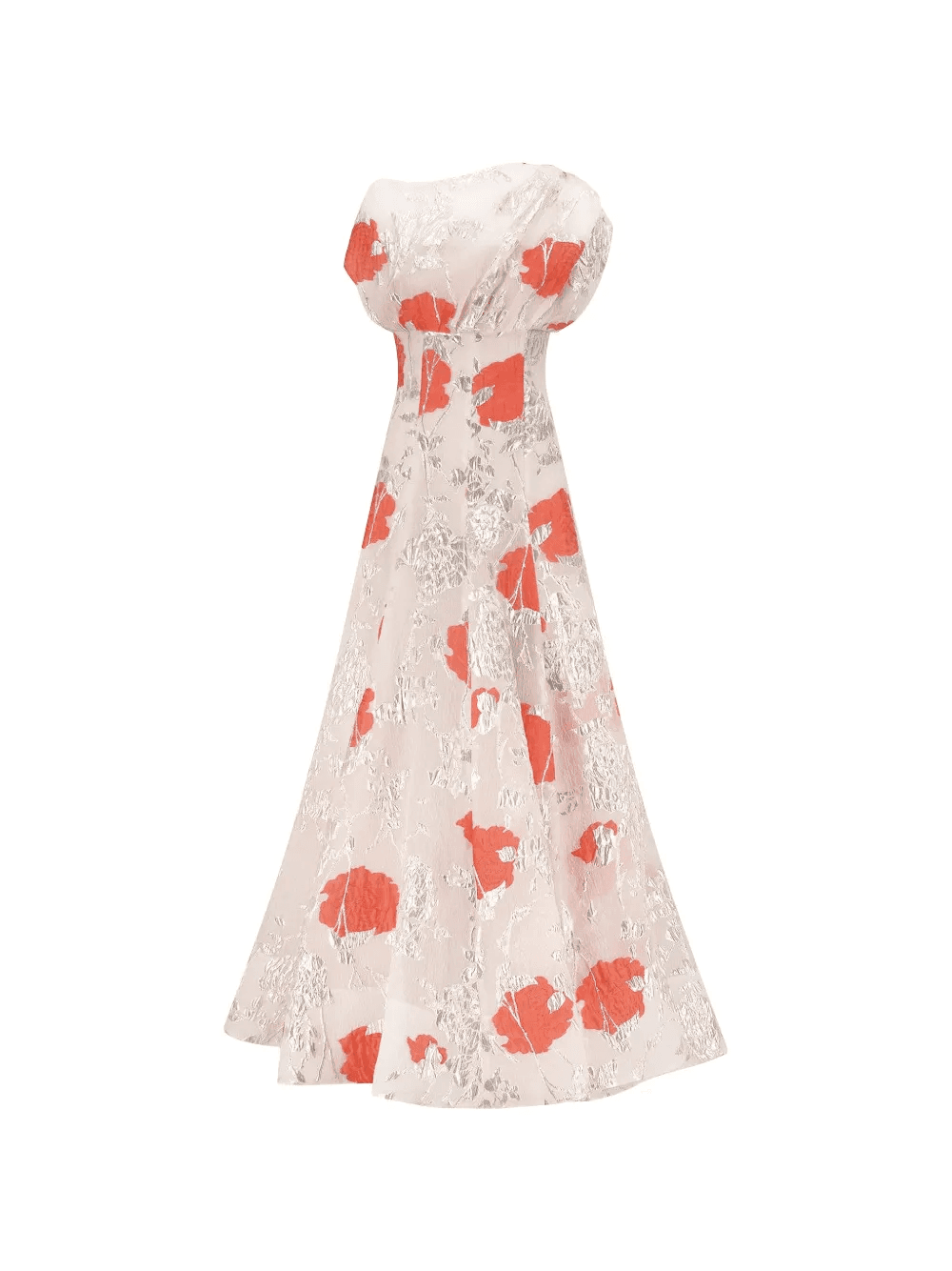 drape floral gown - Image 1