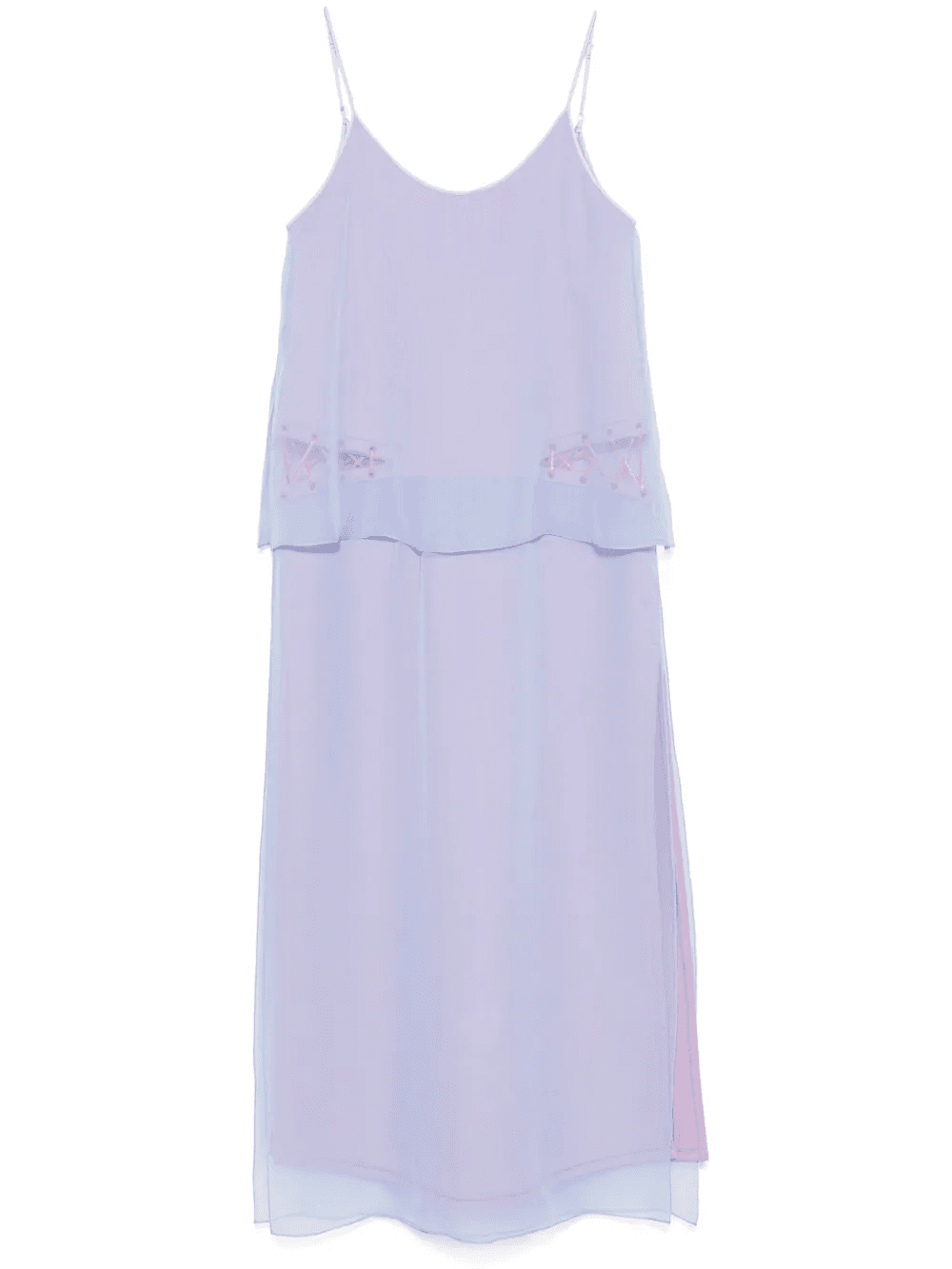 layered maxi dress - Image 1