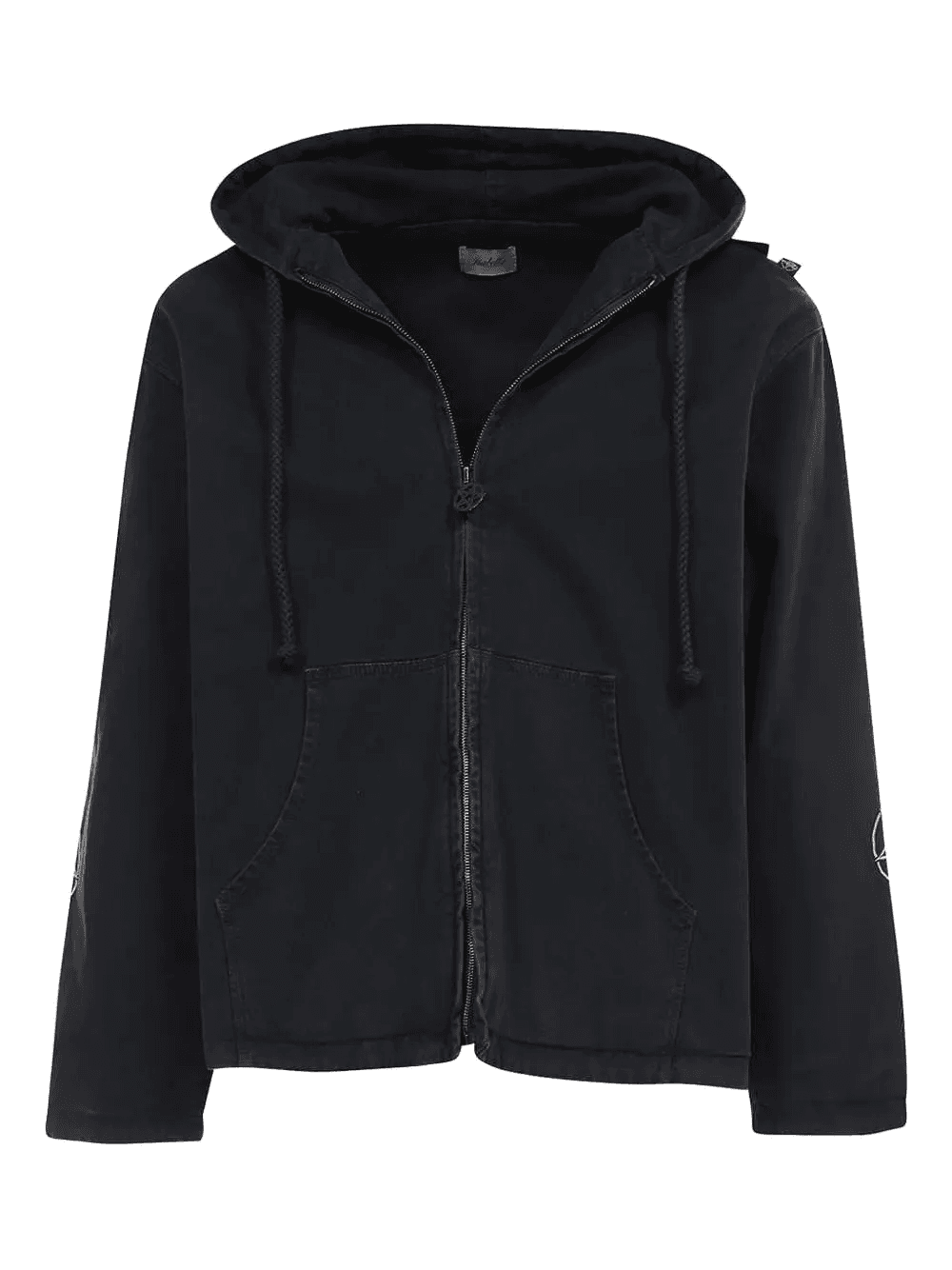 zip-up hoodie - Image 1