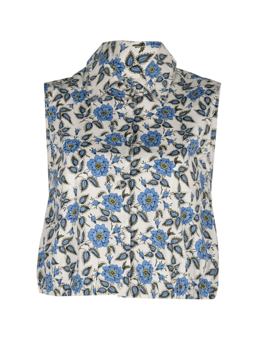 Faee floral-print sleeveless shirt - Image 1