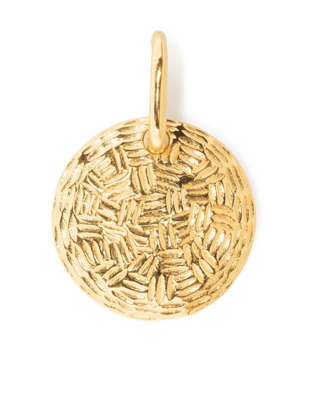 gold-plated Moneta charm - Image 1