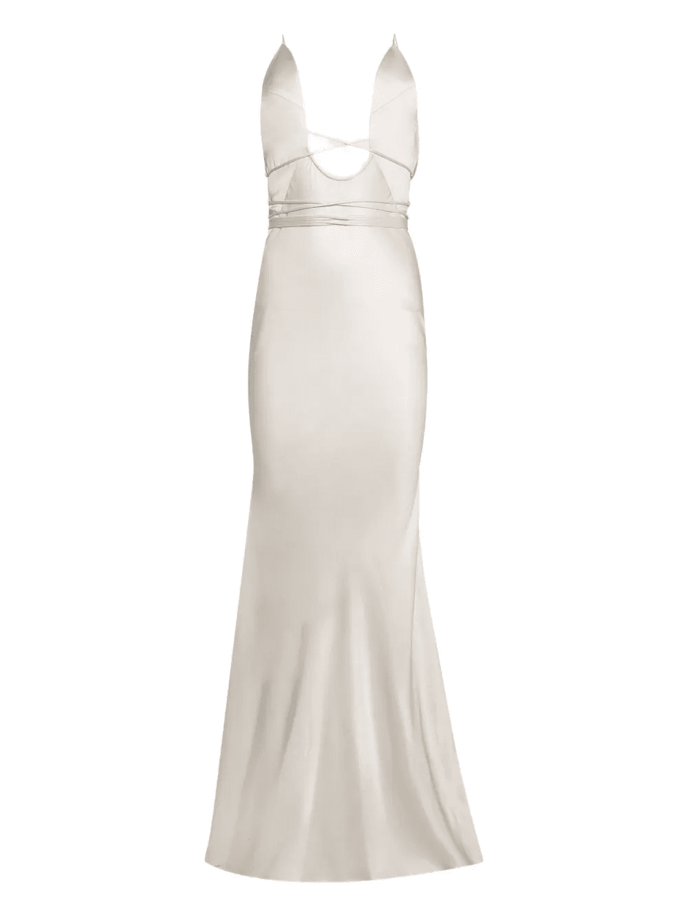 open-back maxi dress - Image 1