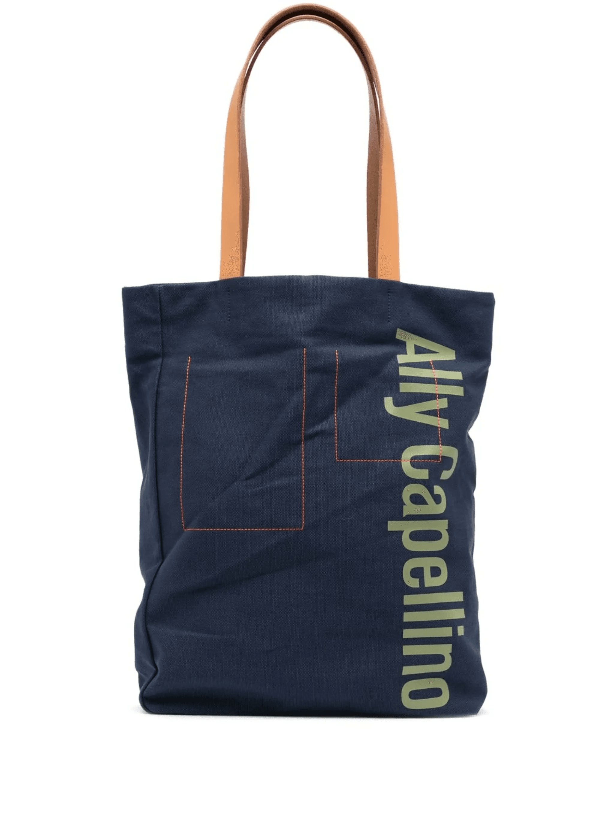 logo-print tote bag - Image 1