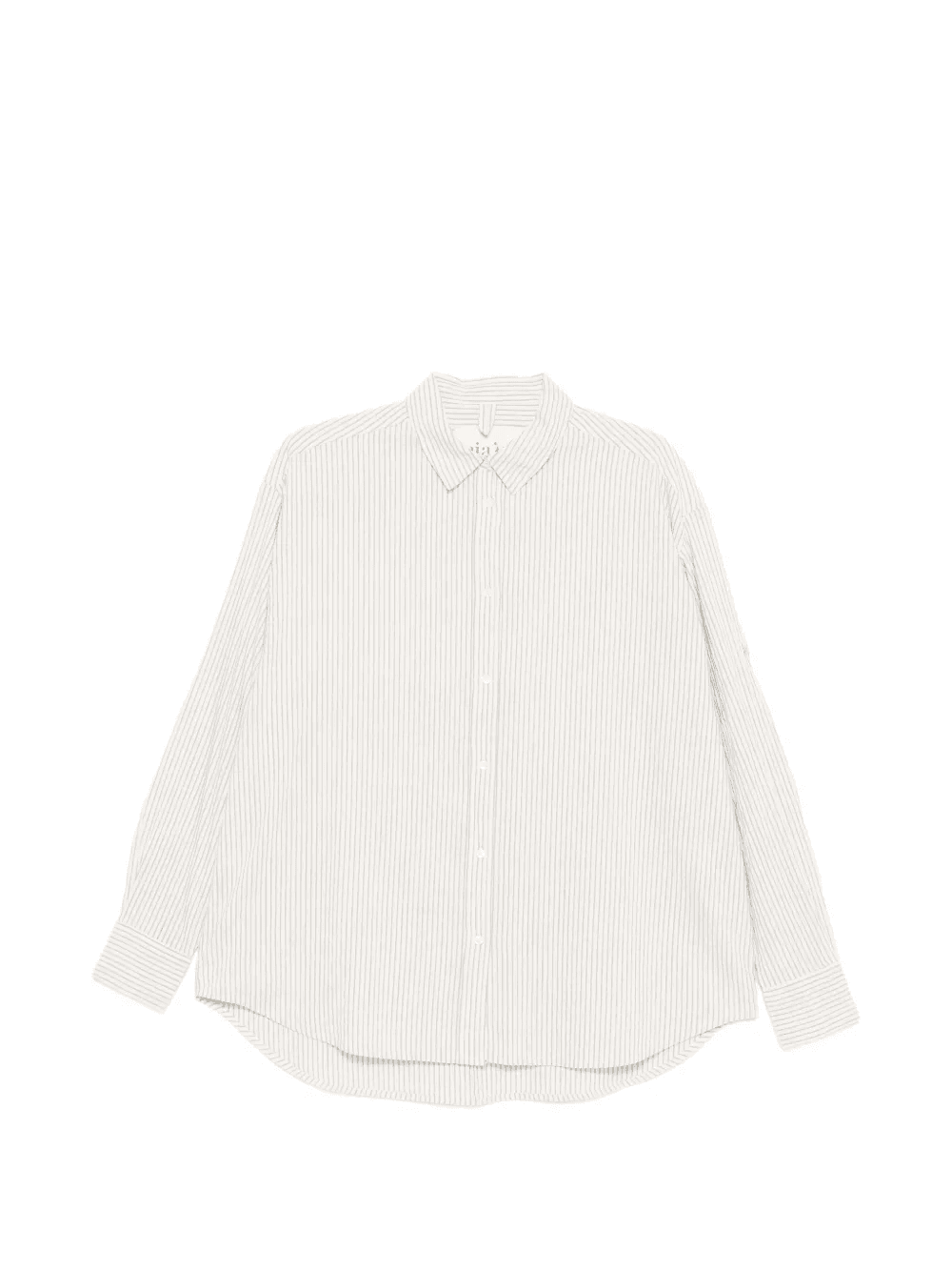 striped long-sleeve shirt - Image 1