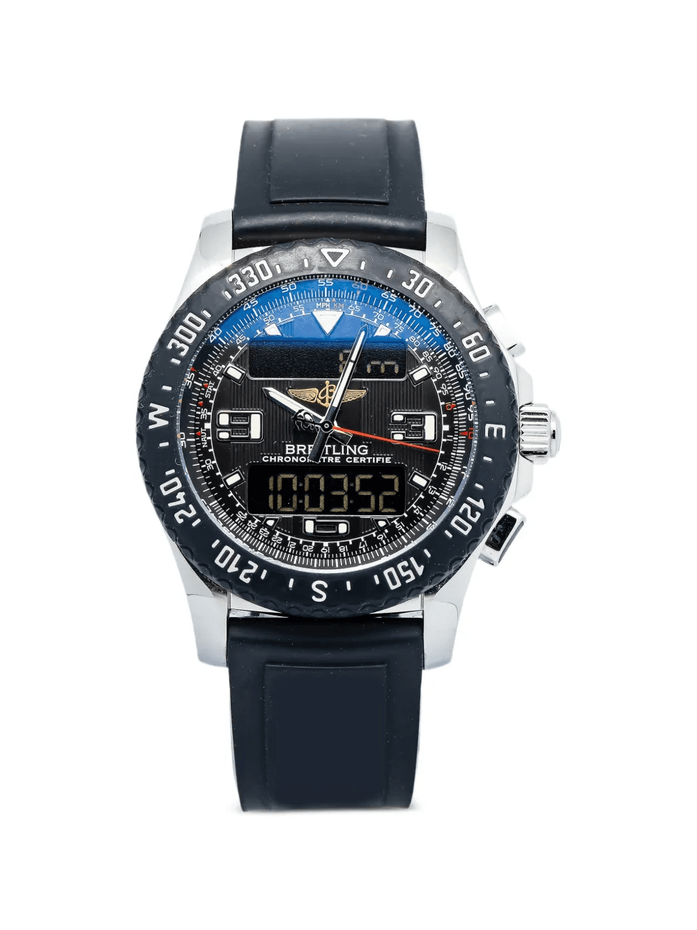 black rotating bezel airwolf Raven 43mm - Image 1