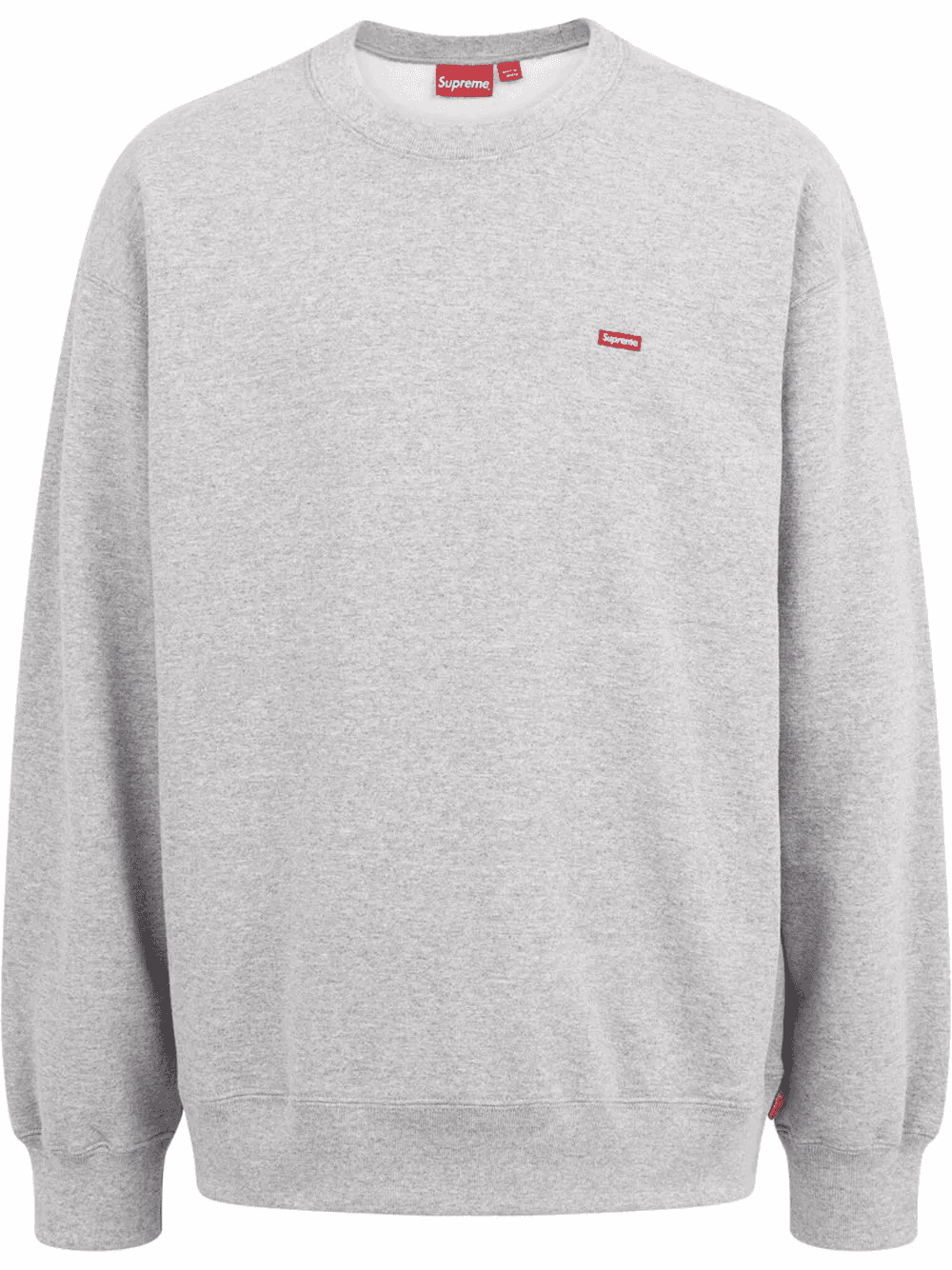 box-logo crewneck sweatshirt - Image 1