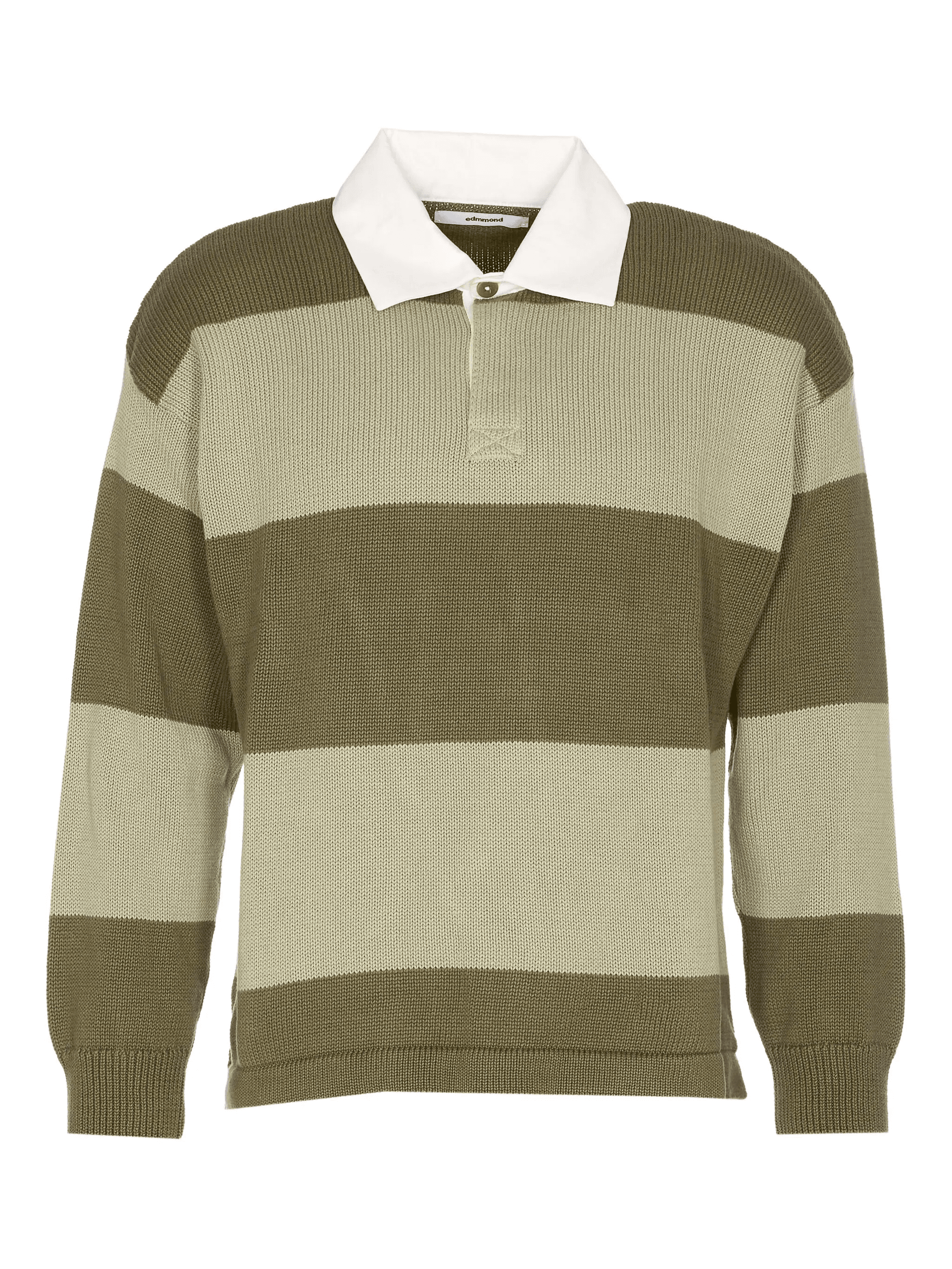 striped buttoned polo shirt - Image 1