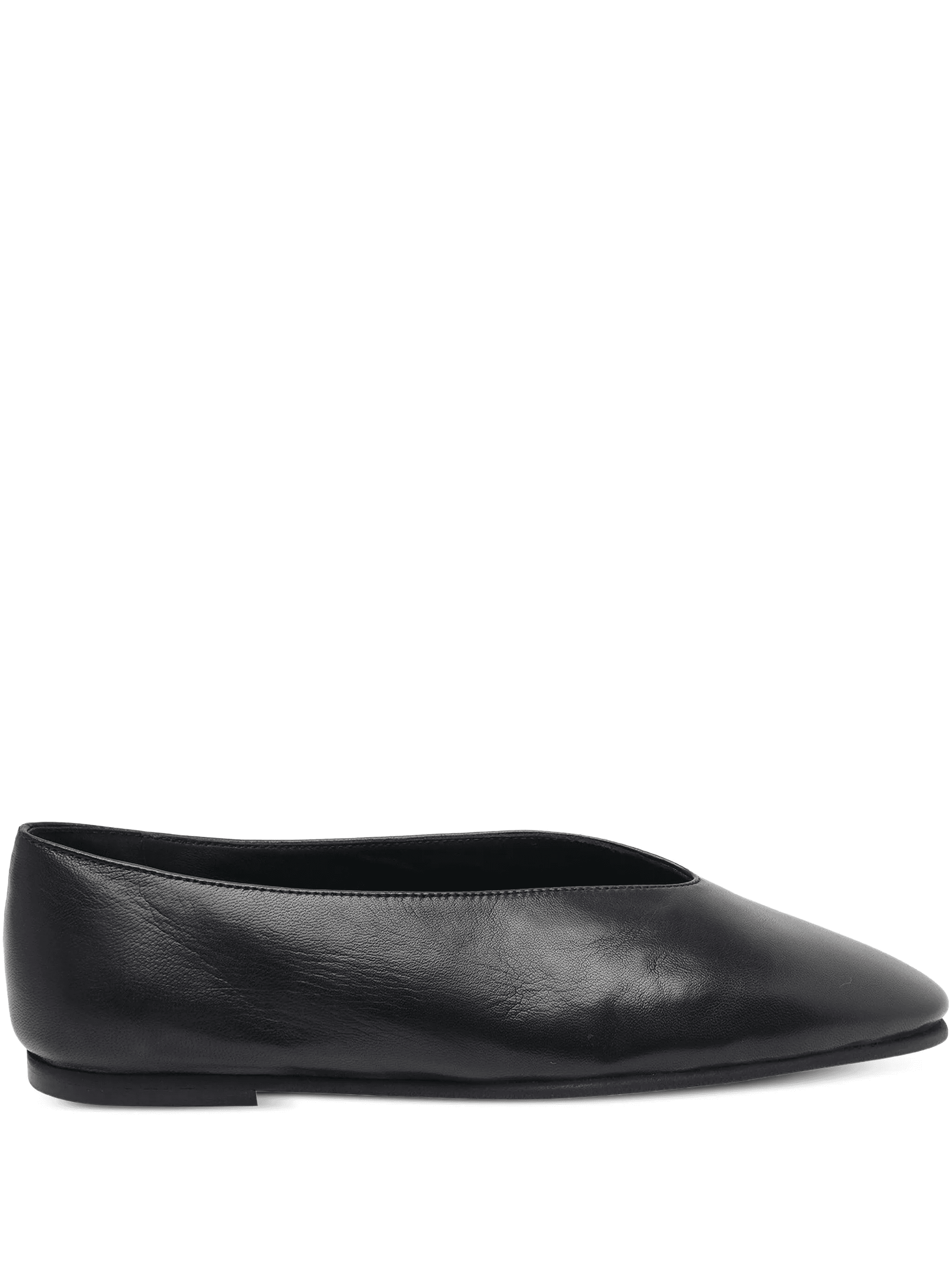 leather ballet flats - Image 1