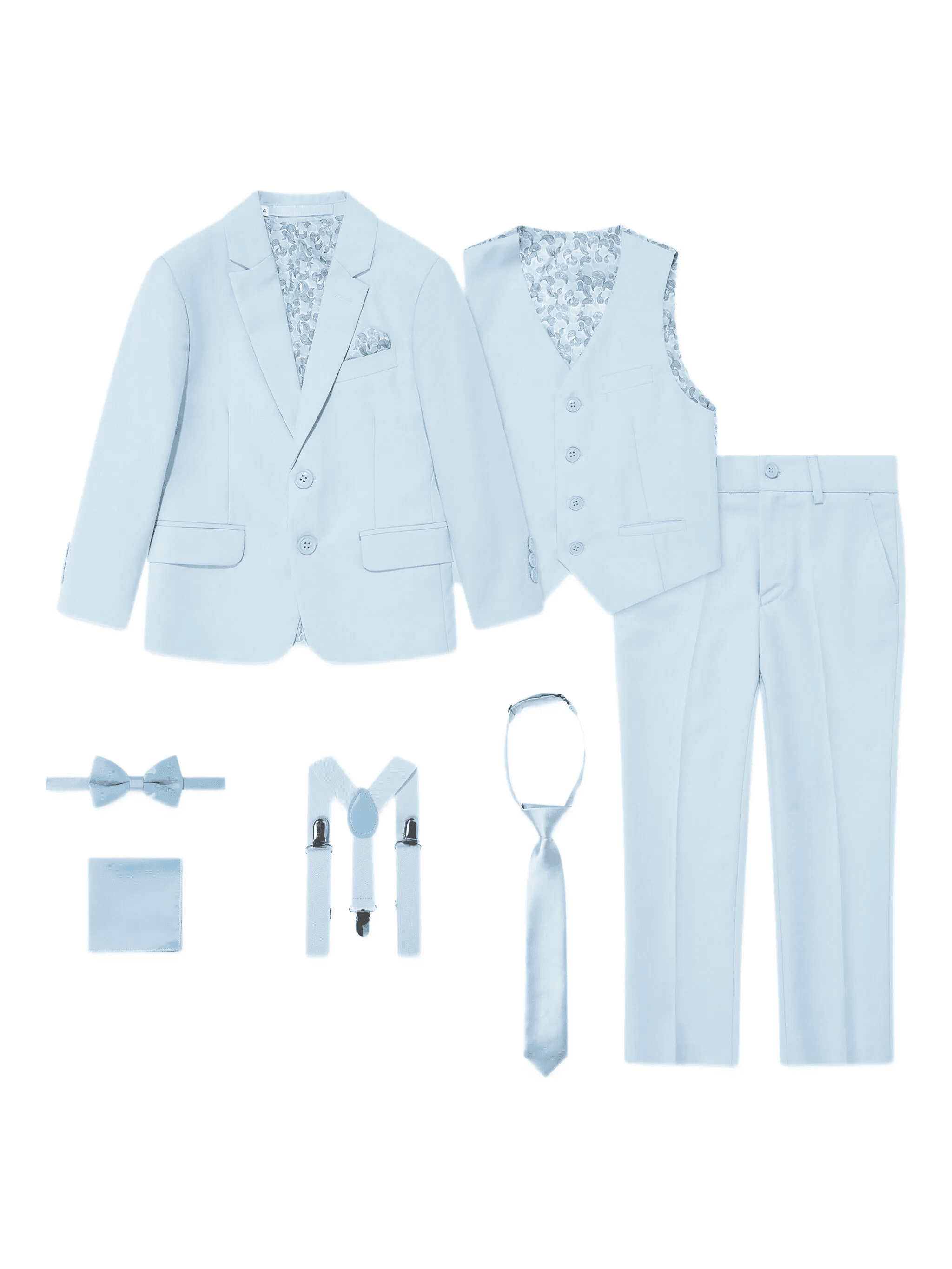 single-breasted suit (set of seven) - Image 1