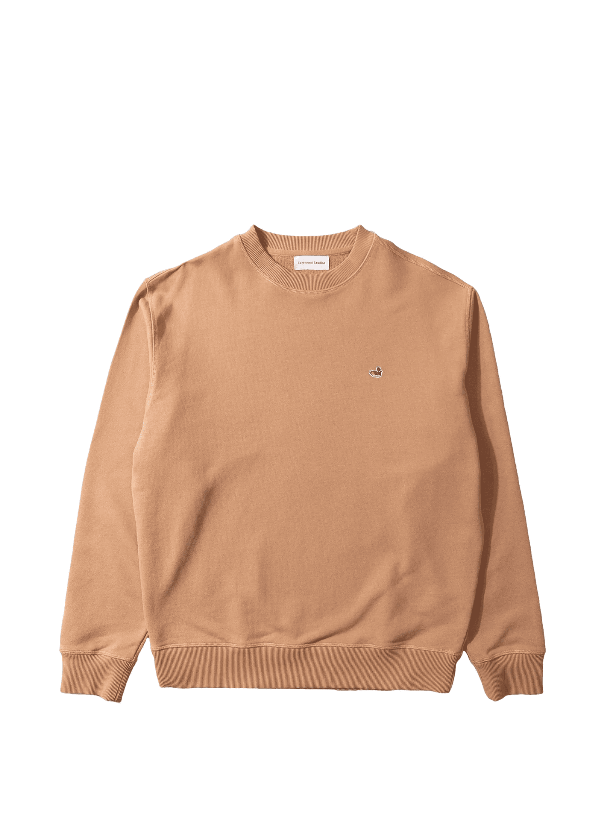 crew-neck embroidered sweatshirt - Image 1