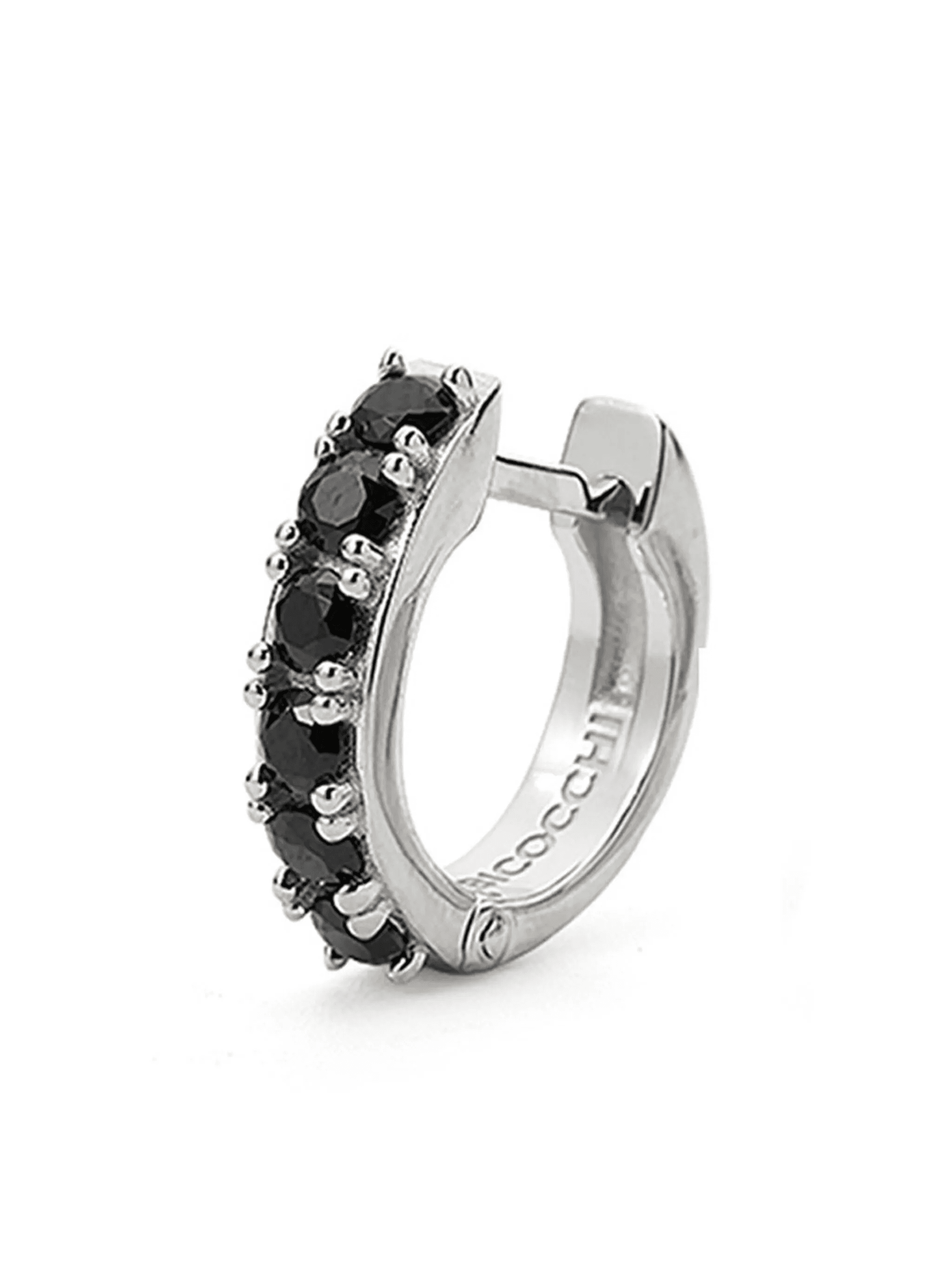 crystal hoop earring - Image 1