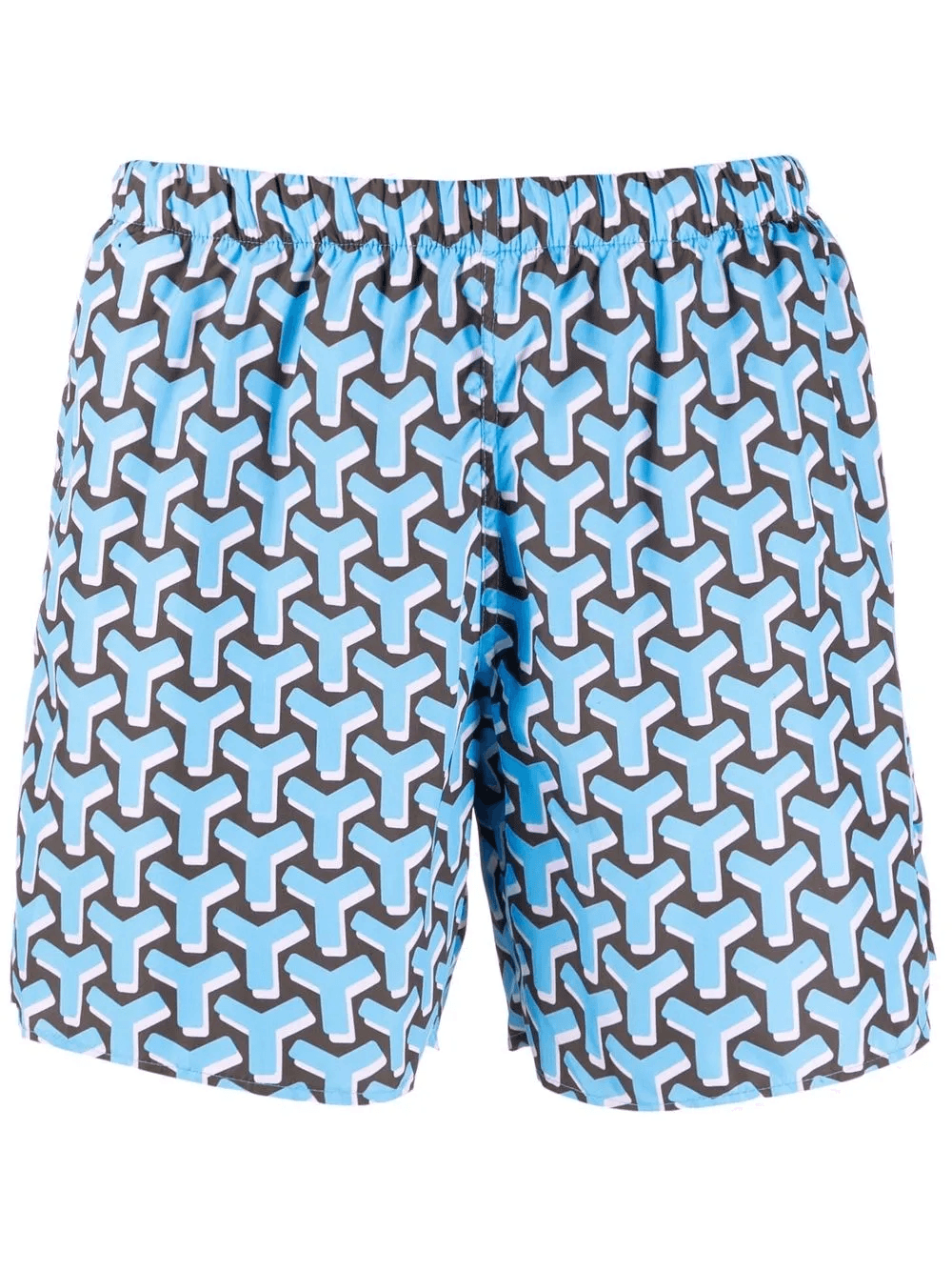 geometric-print swim trunks - Image 1