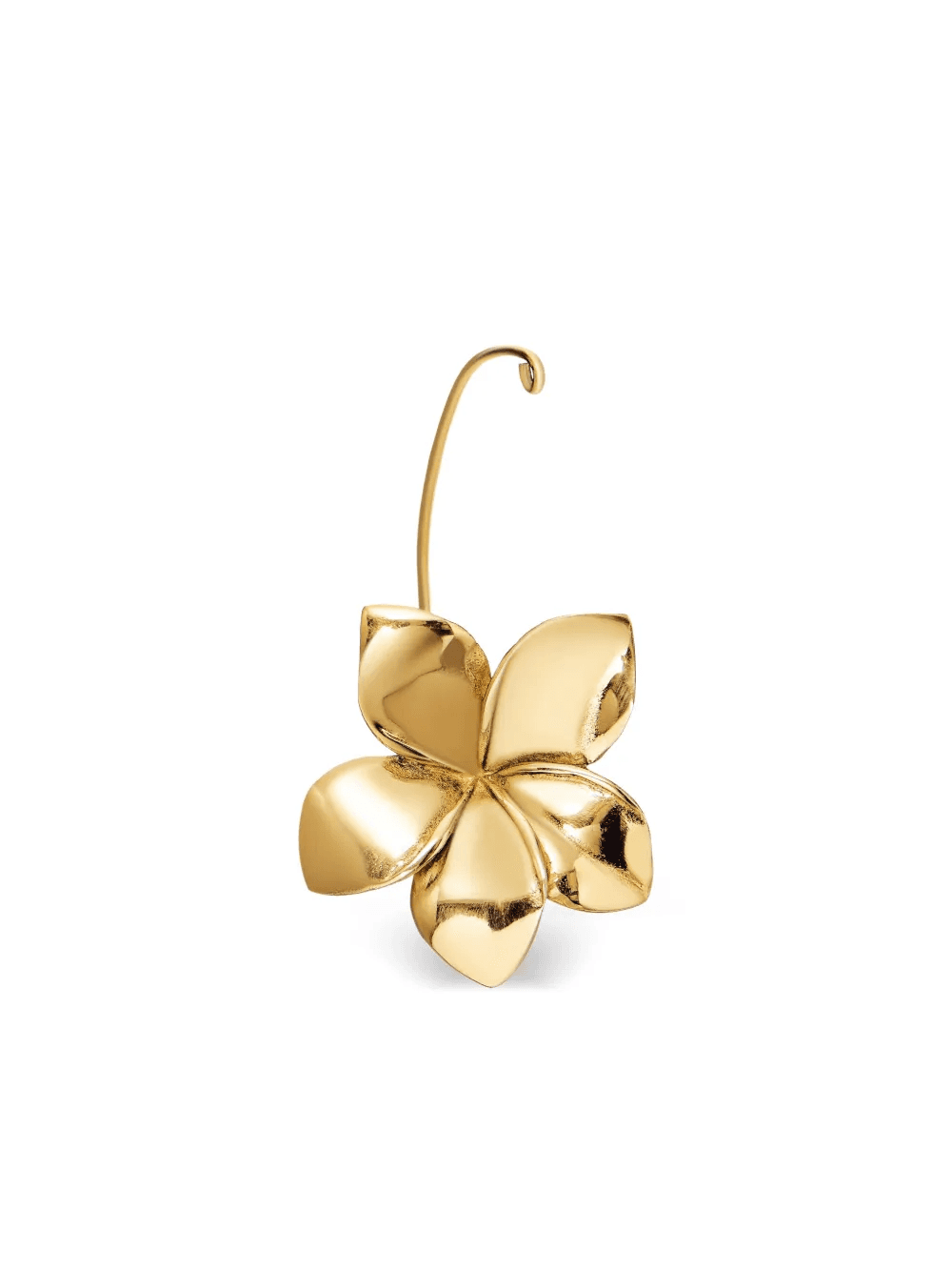flower-shape cuff earrings - Image 1