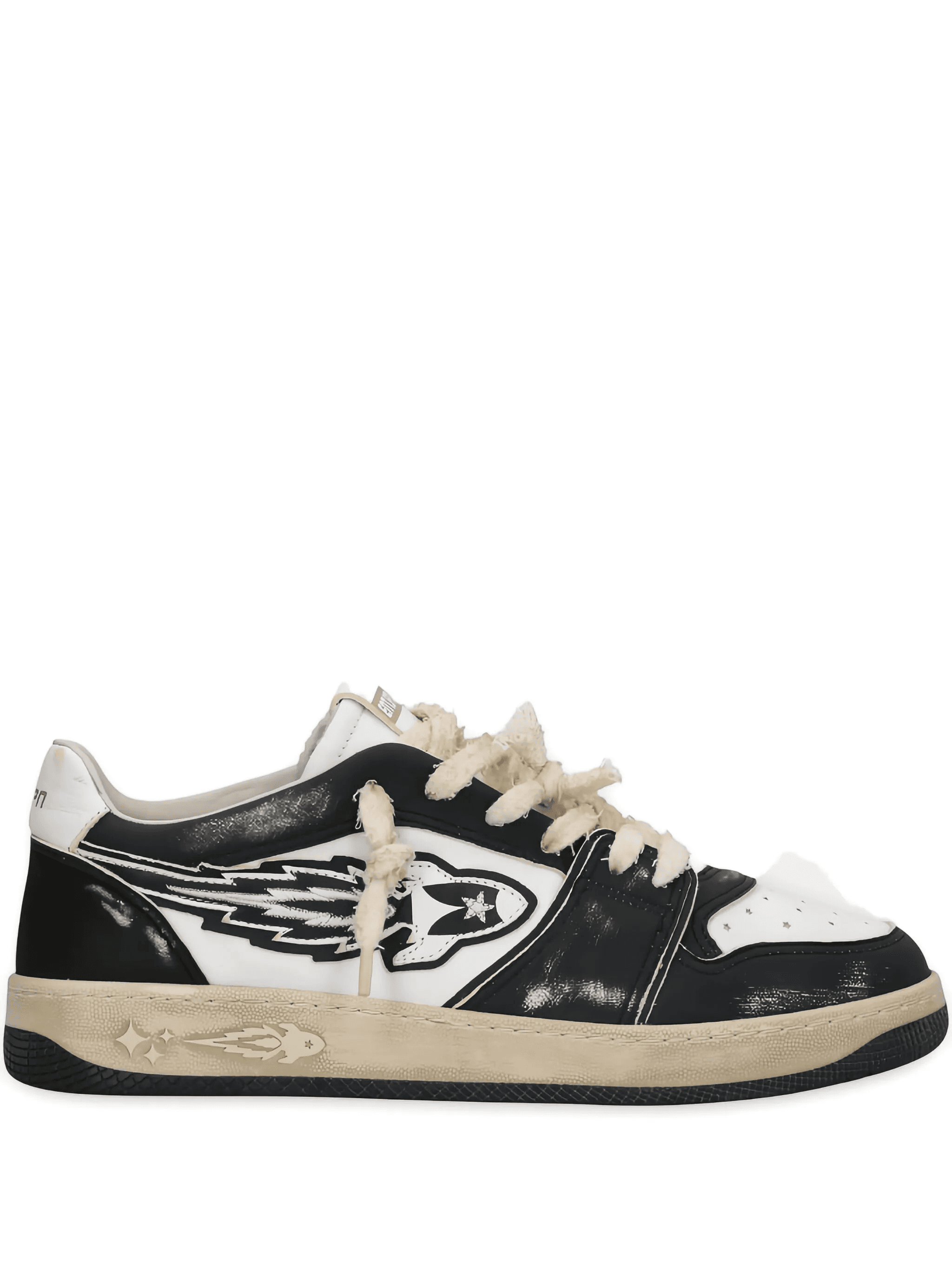 Egg Rocket graphic low-top sneakers - Image 1