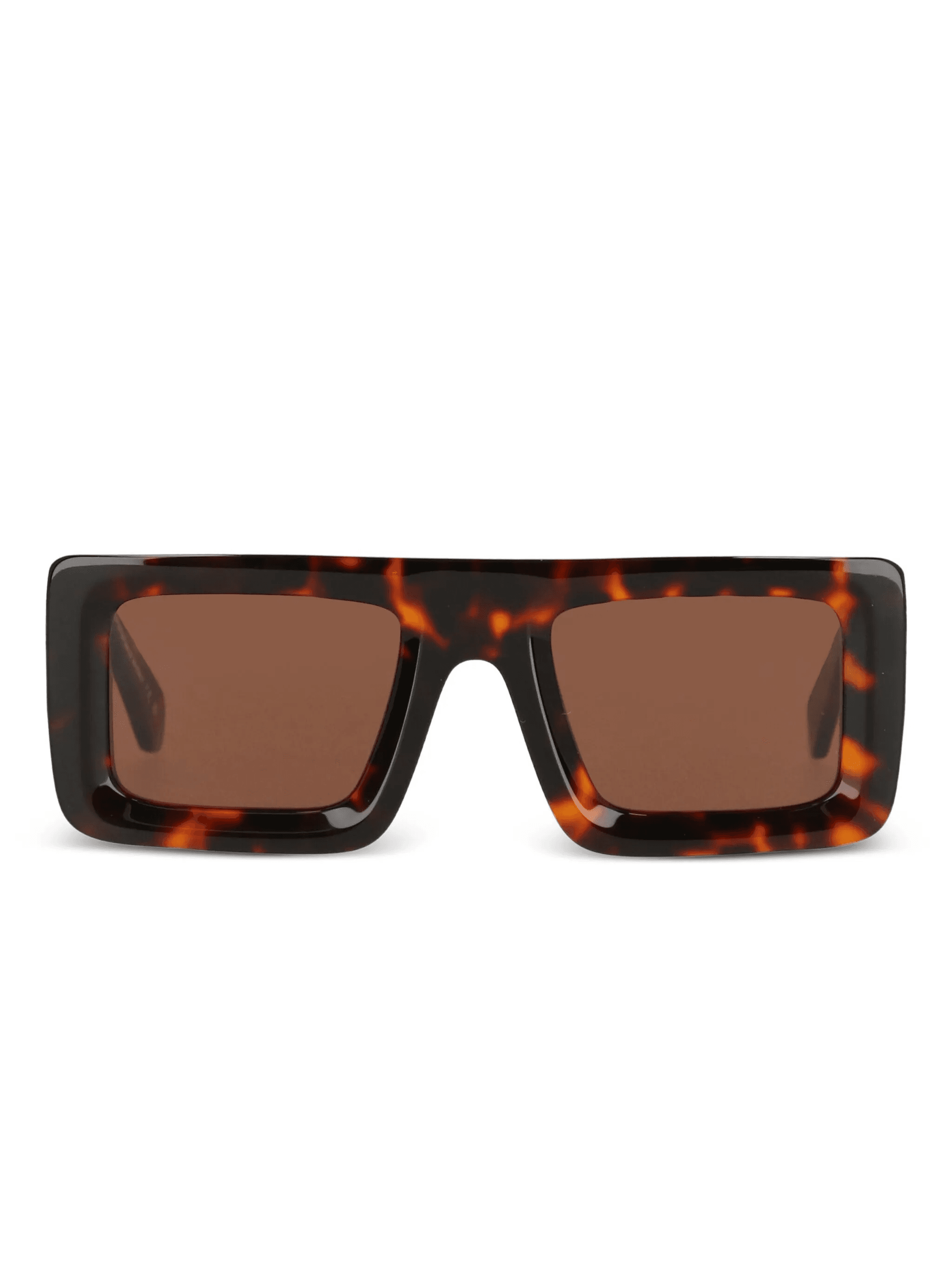 tortoiseshell square-frame sunglasses - Image 1