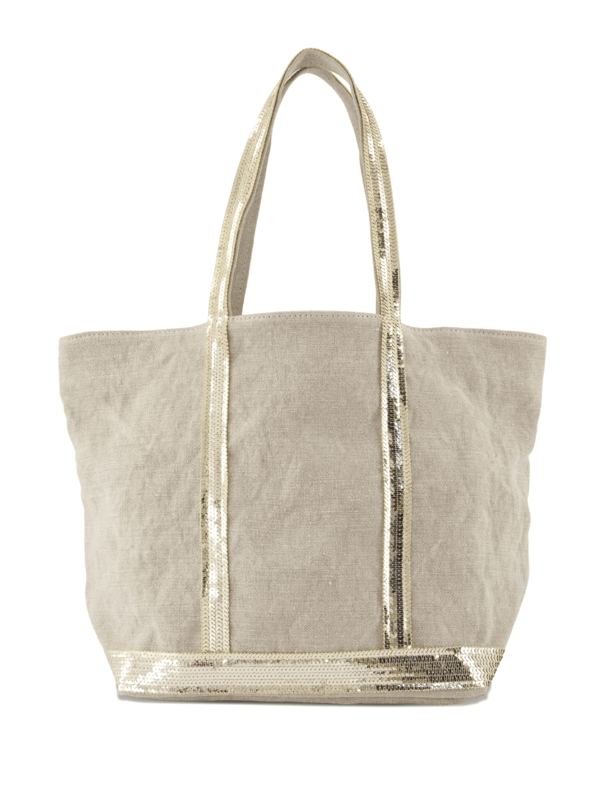 sequin-trimmed tote bag - Image 1