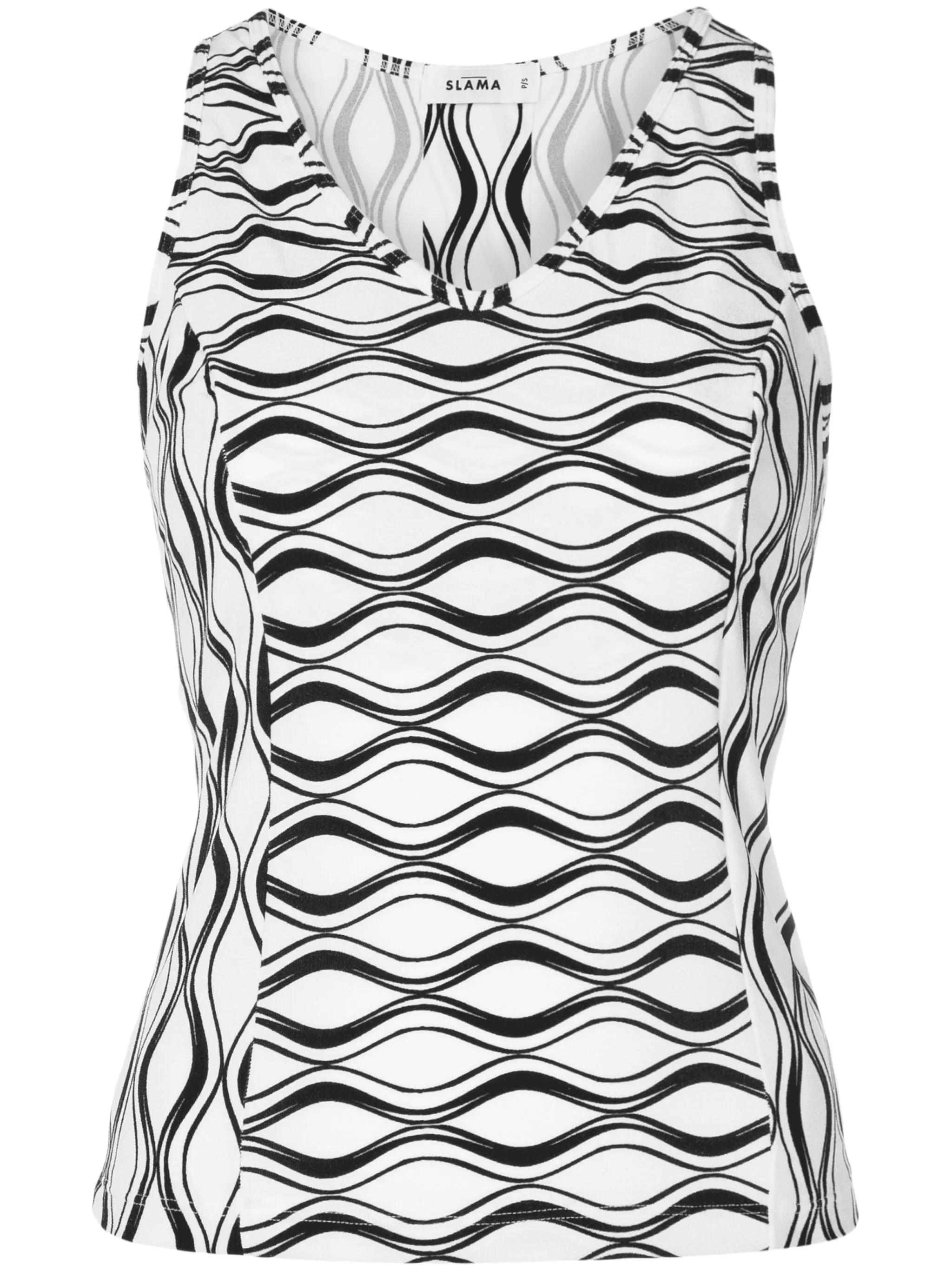 graphic-print tank top - Image 1