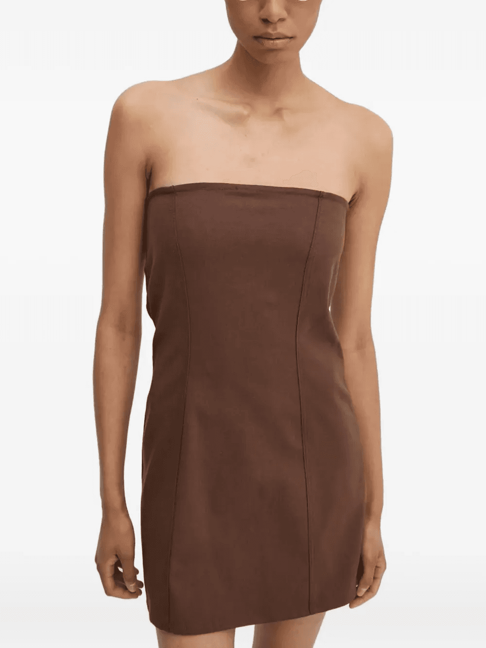 strapless mini dress - Image 1