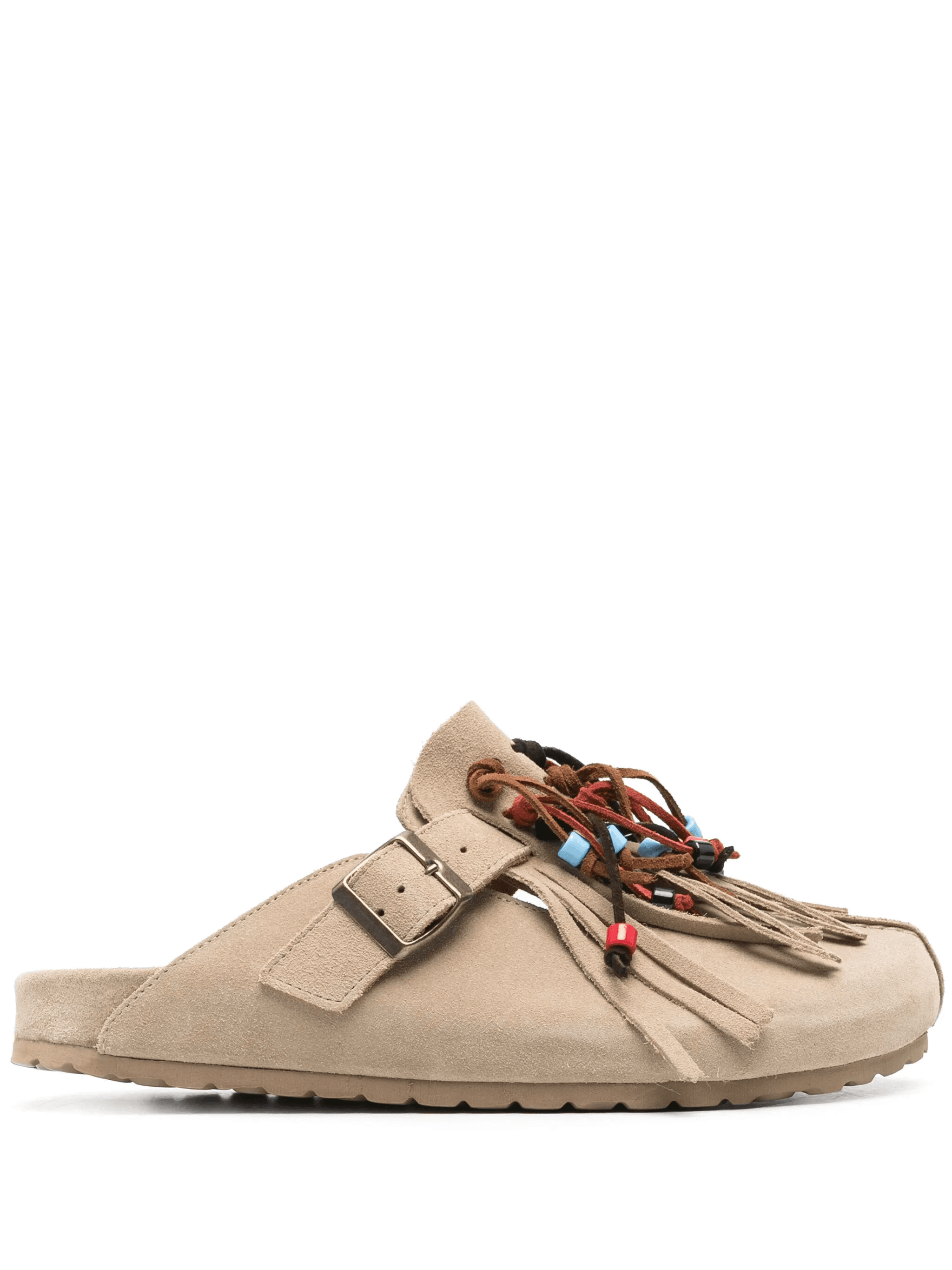 Geo suede sandals - Image 1