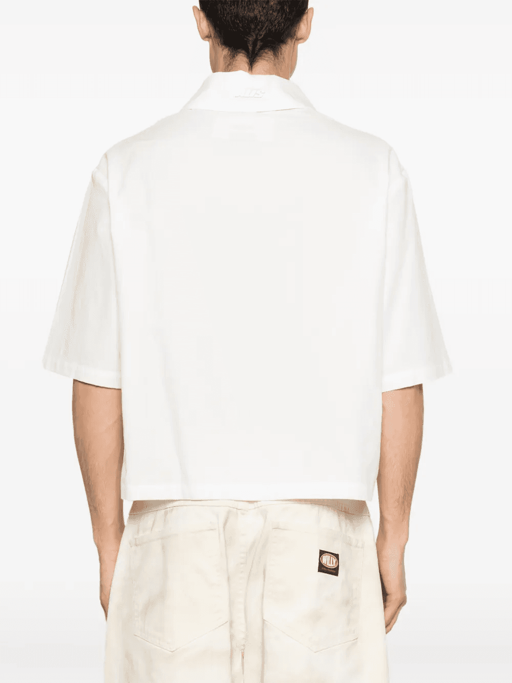 cropped short-sleeve shirt — Image 4