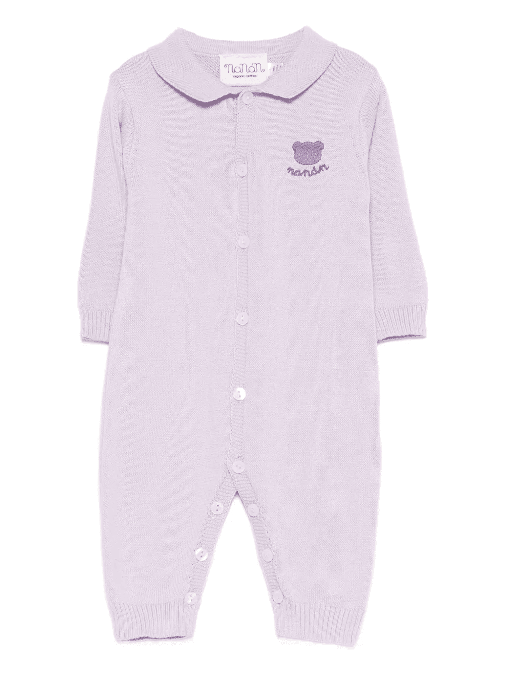 collared embroidered rompers - Image 1