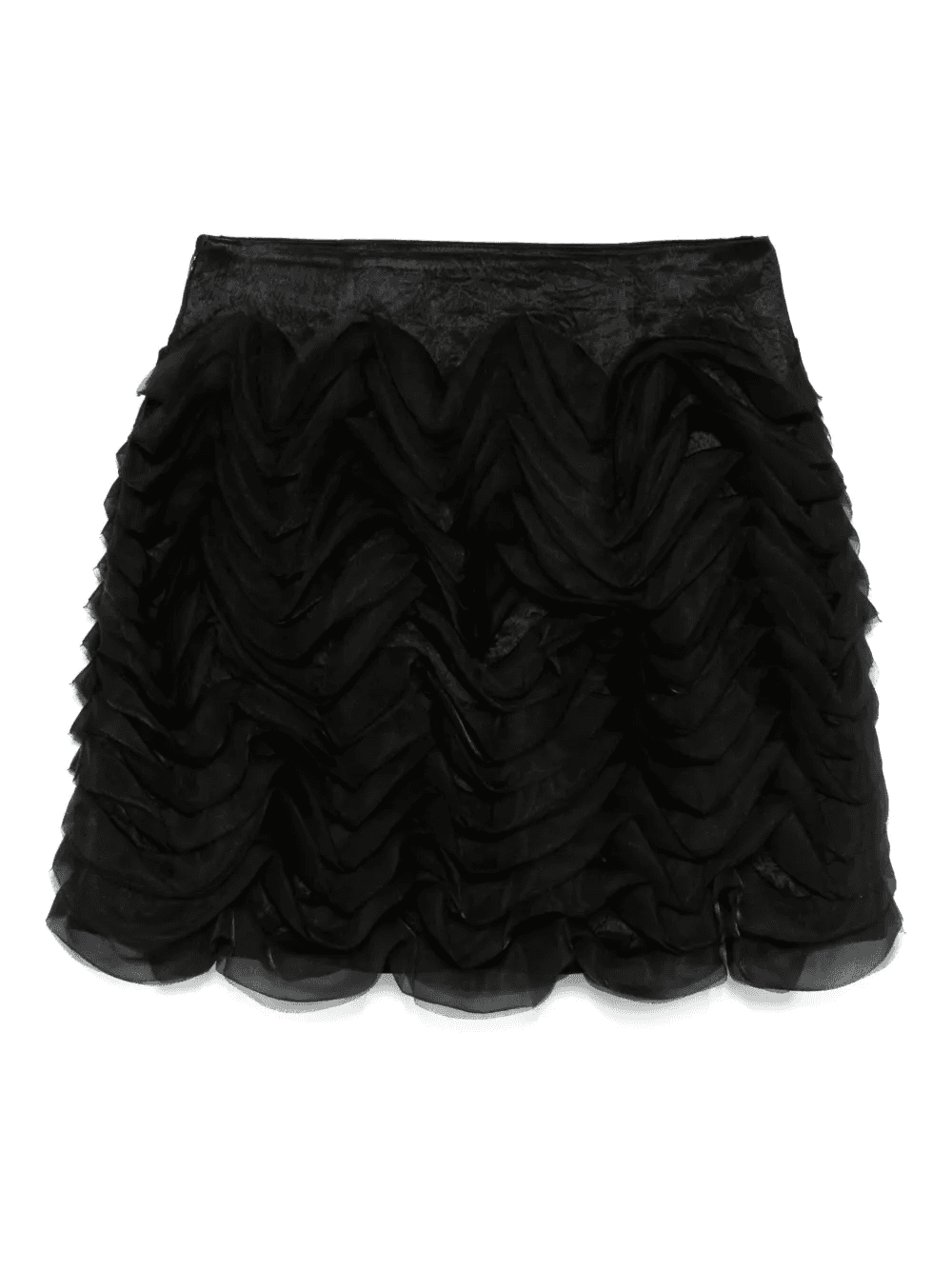 ruffled mini skirt - Image 1