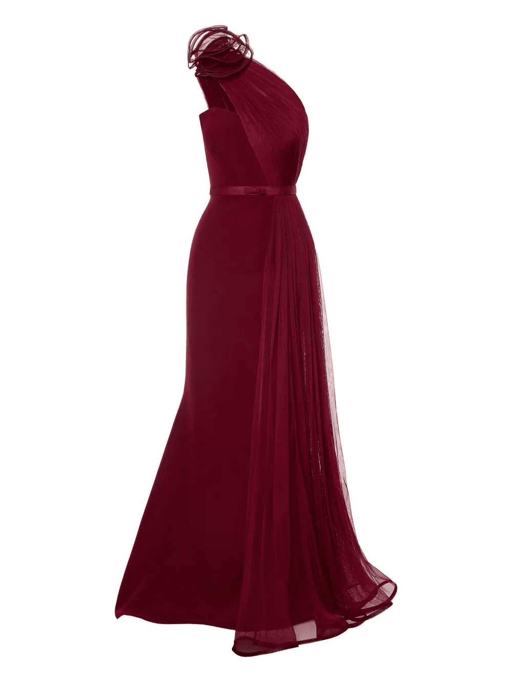 rose-embellished maxi dress - Image 1