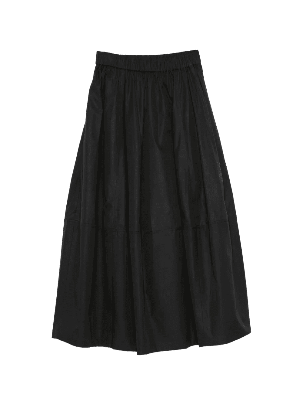 Bubble A-line midi skirt - Image 1