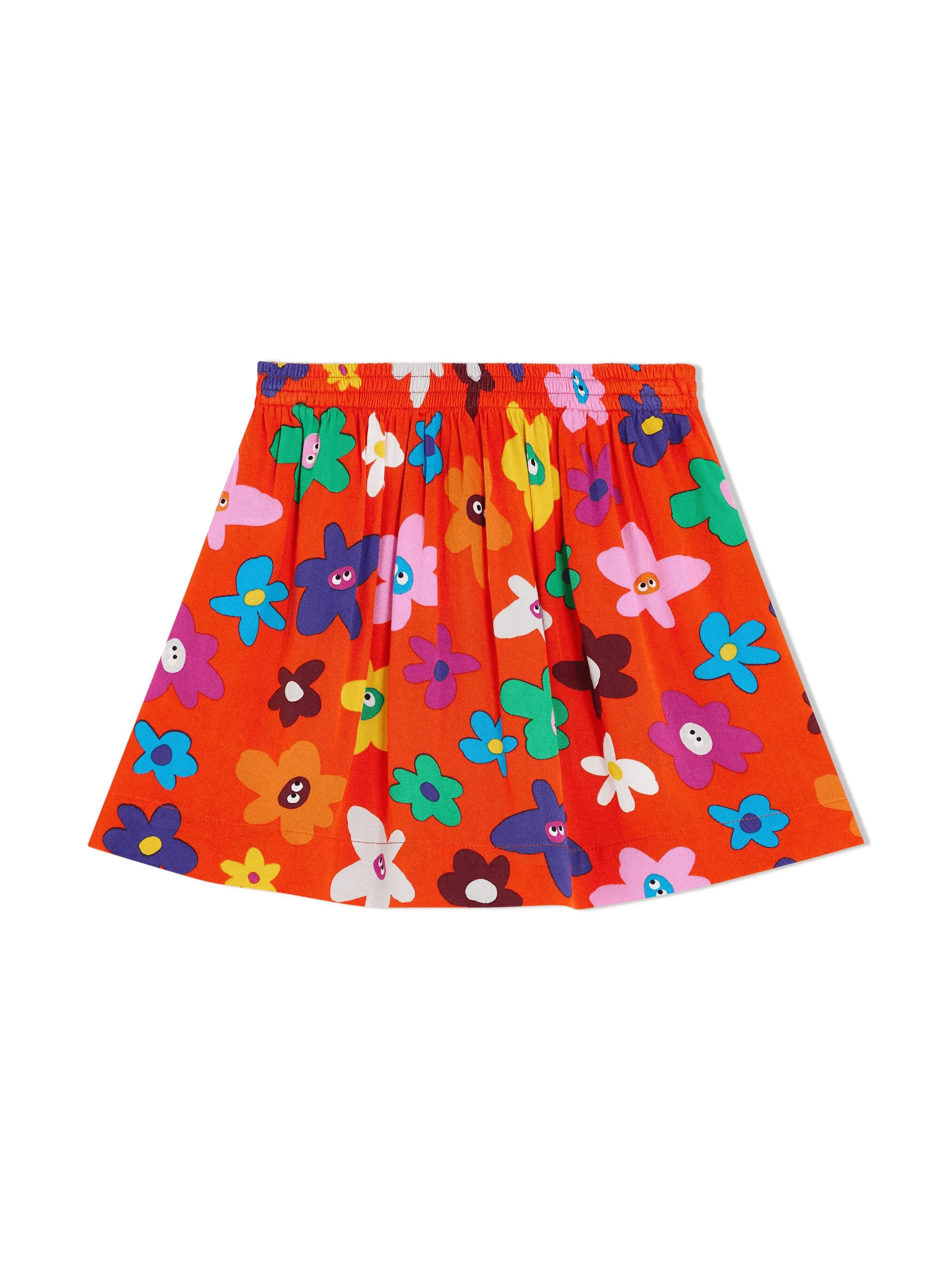 floral-print slip-on skirt - Image 1