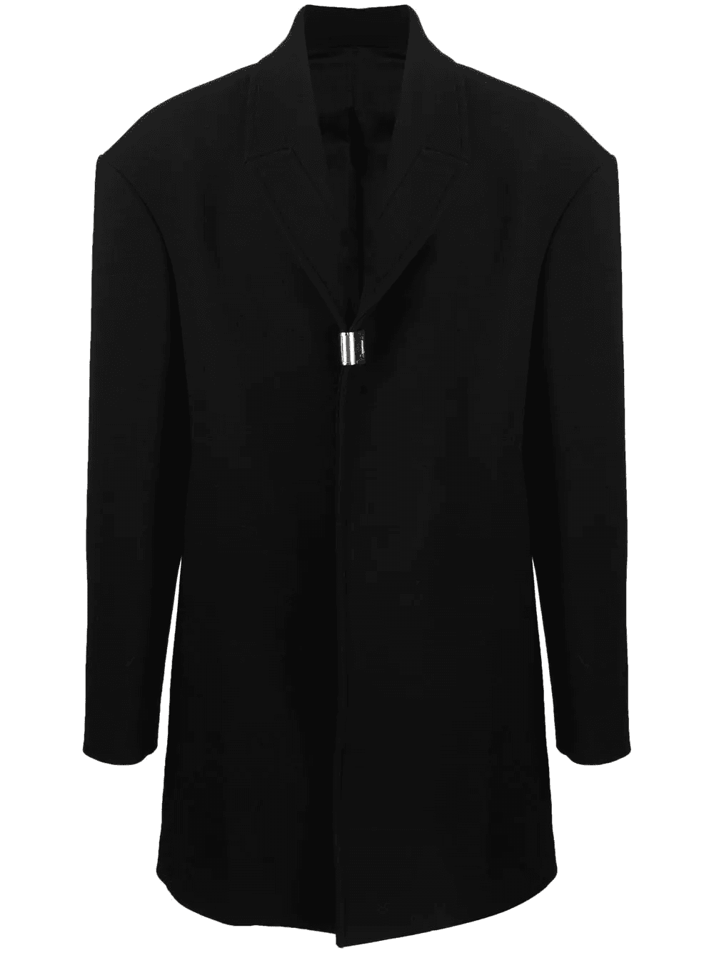 single-breasted coat - Image 1