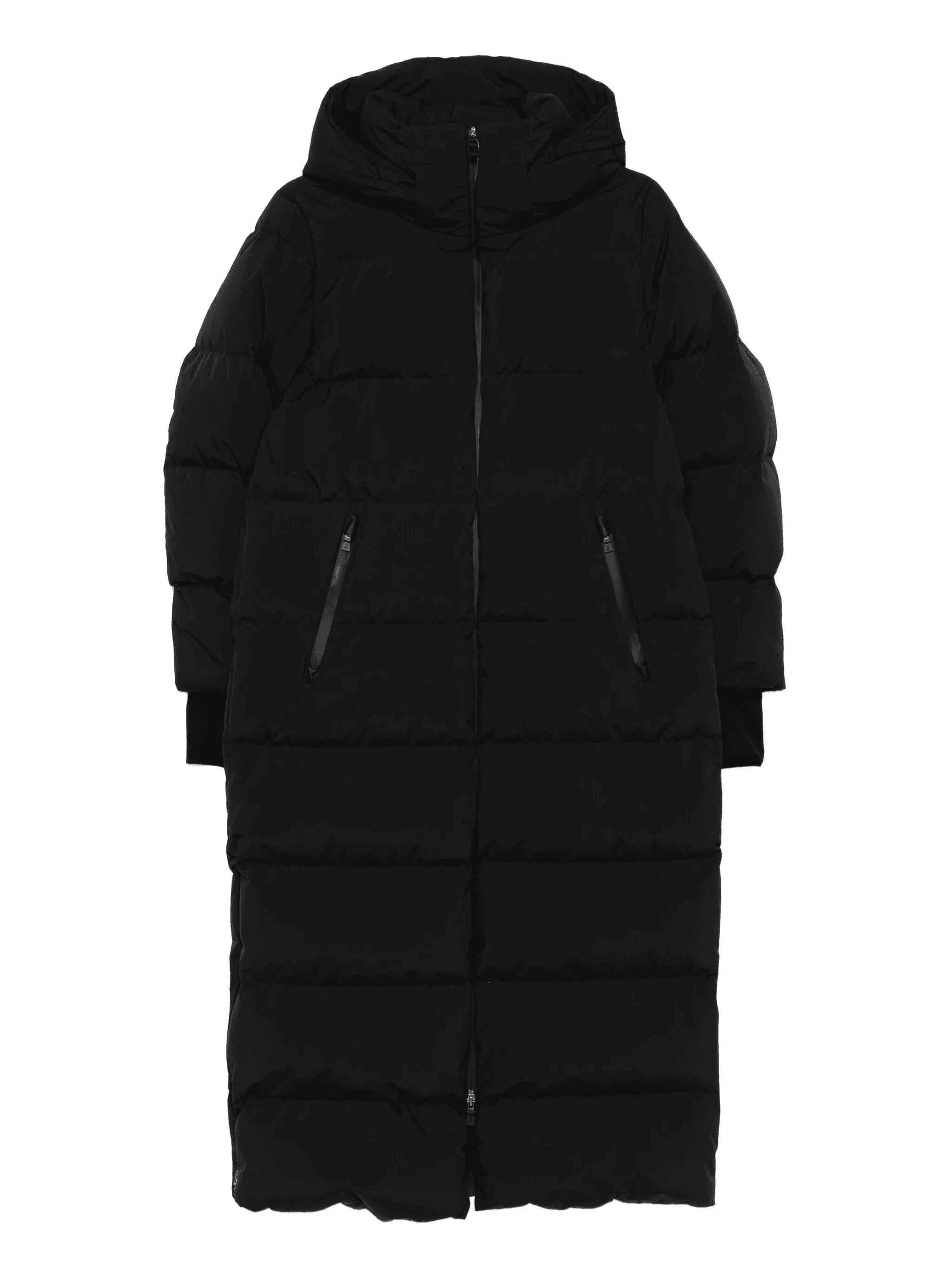 hooded padded coat - Image 1