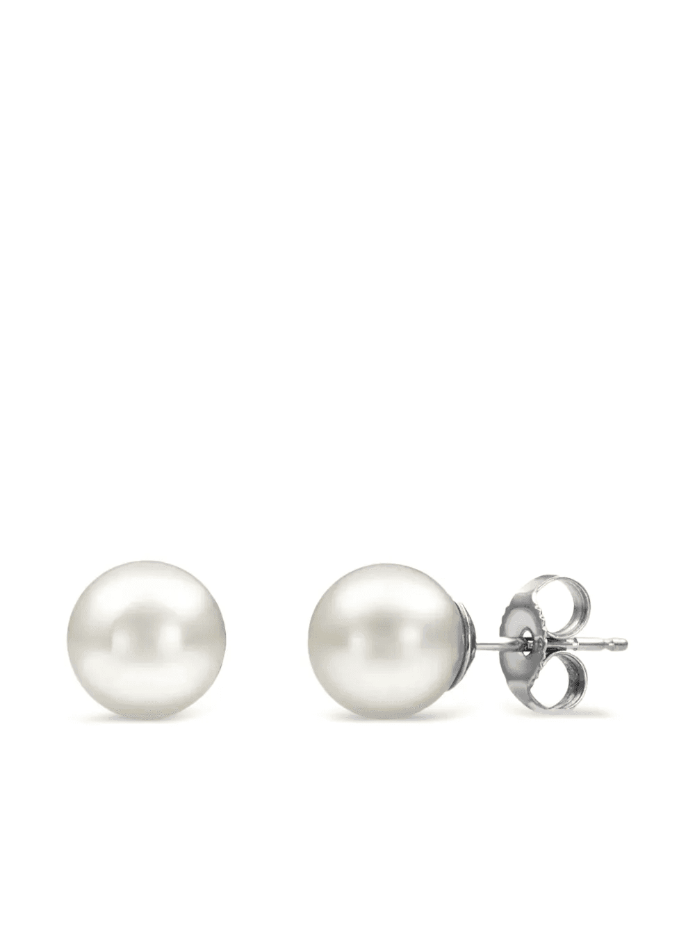 akoya pearl round stud earrings - Image 1