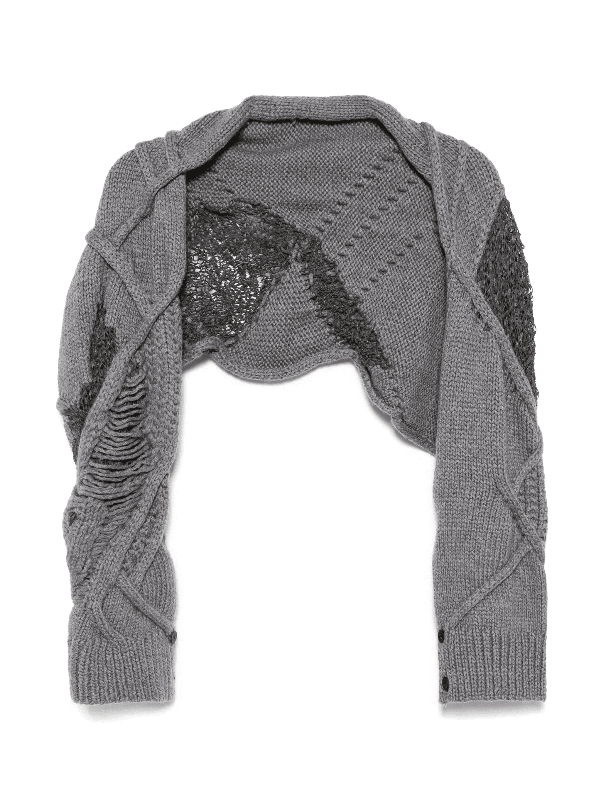 cable-knit scarf - Image 1