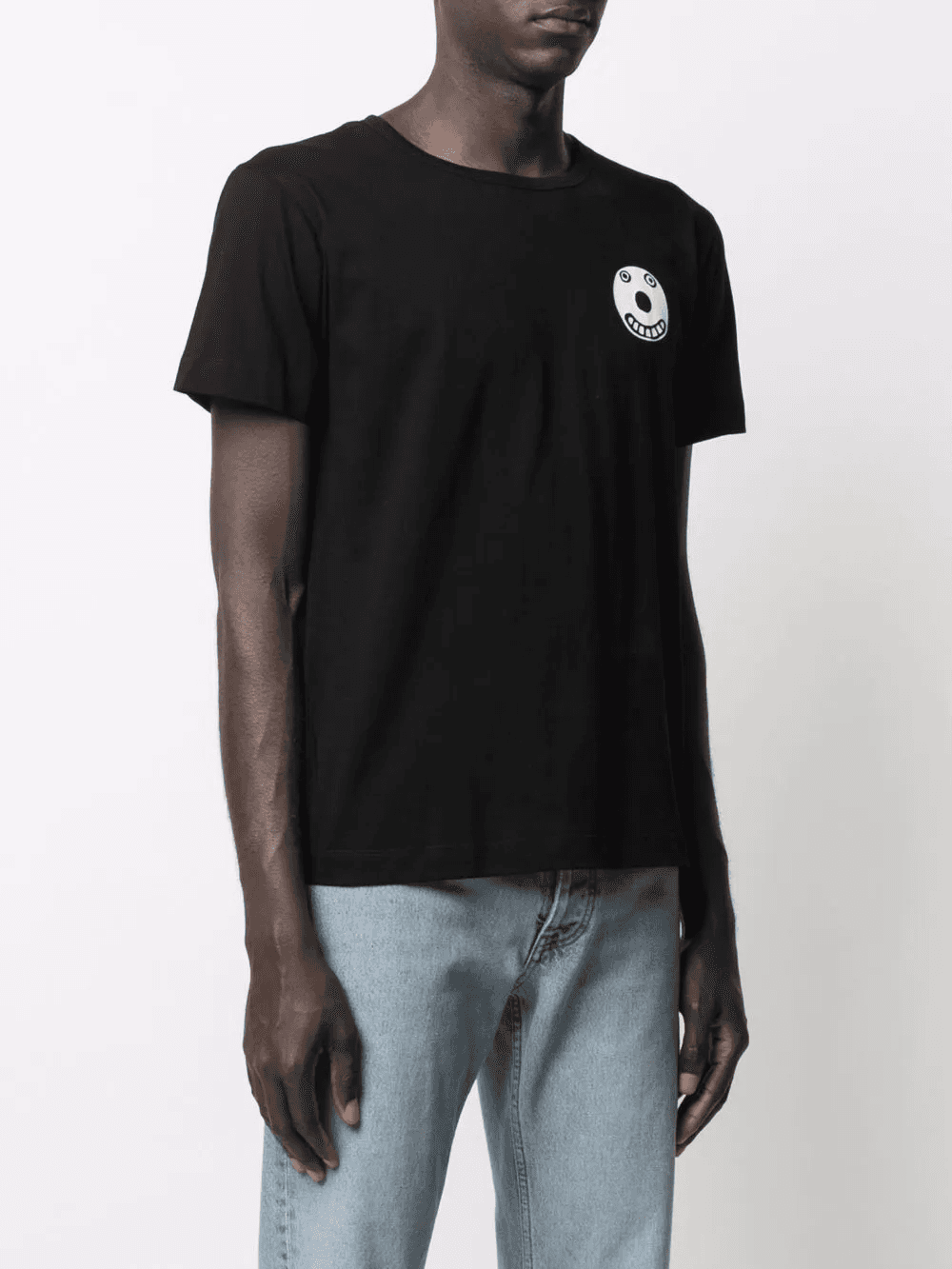 smile-print T-shirt — Image 4